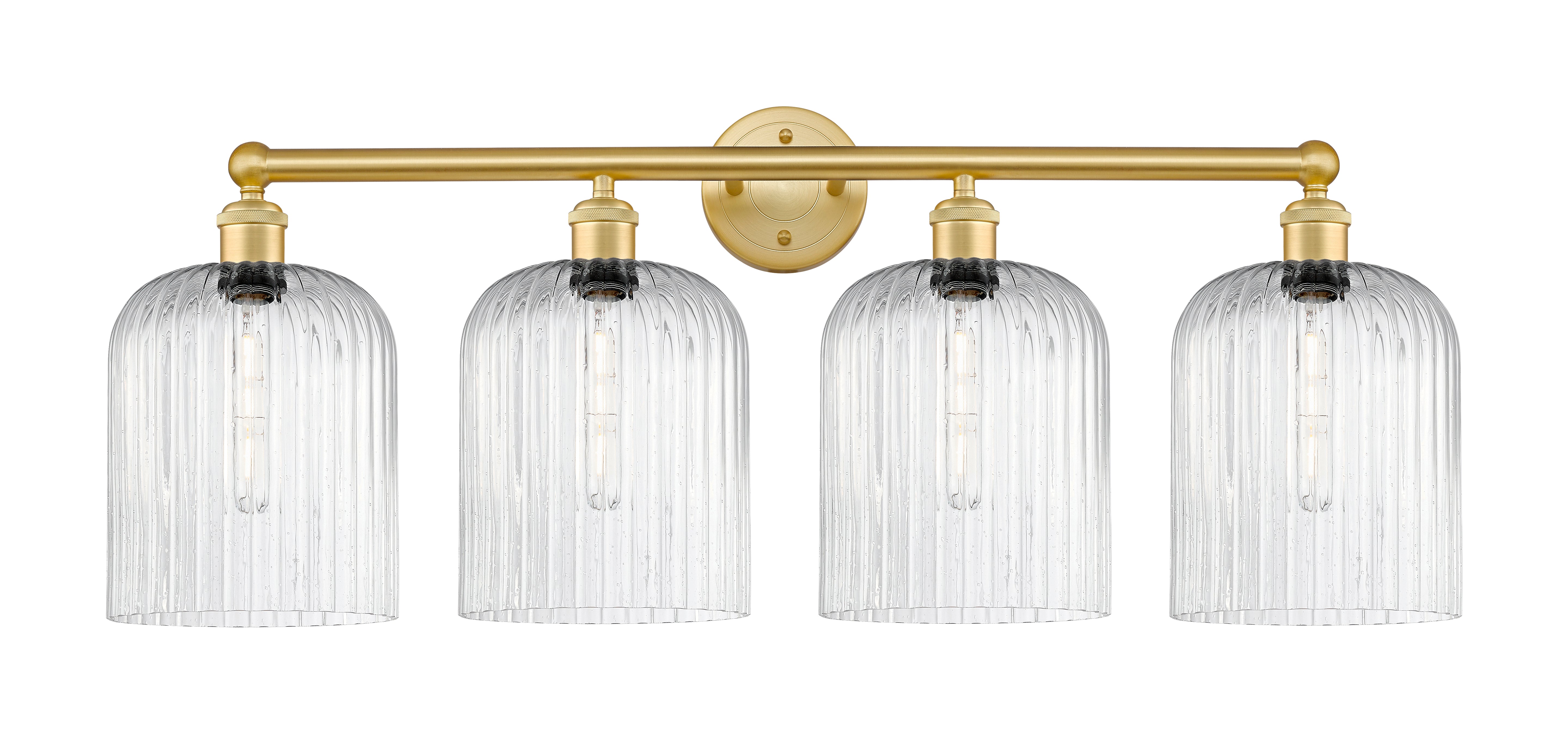 Edison Bath Vanity Light Cast Brass Finish