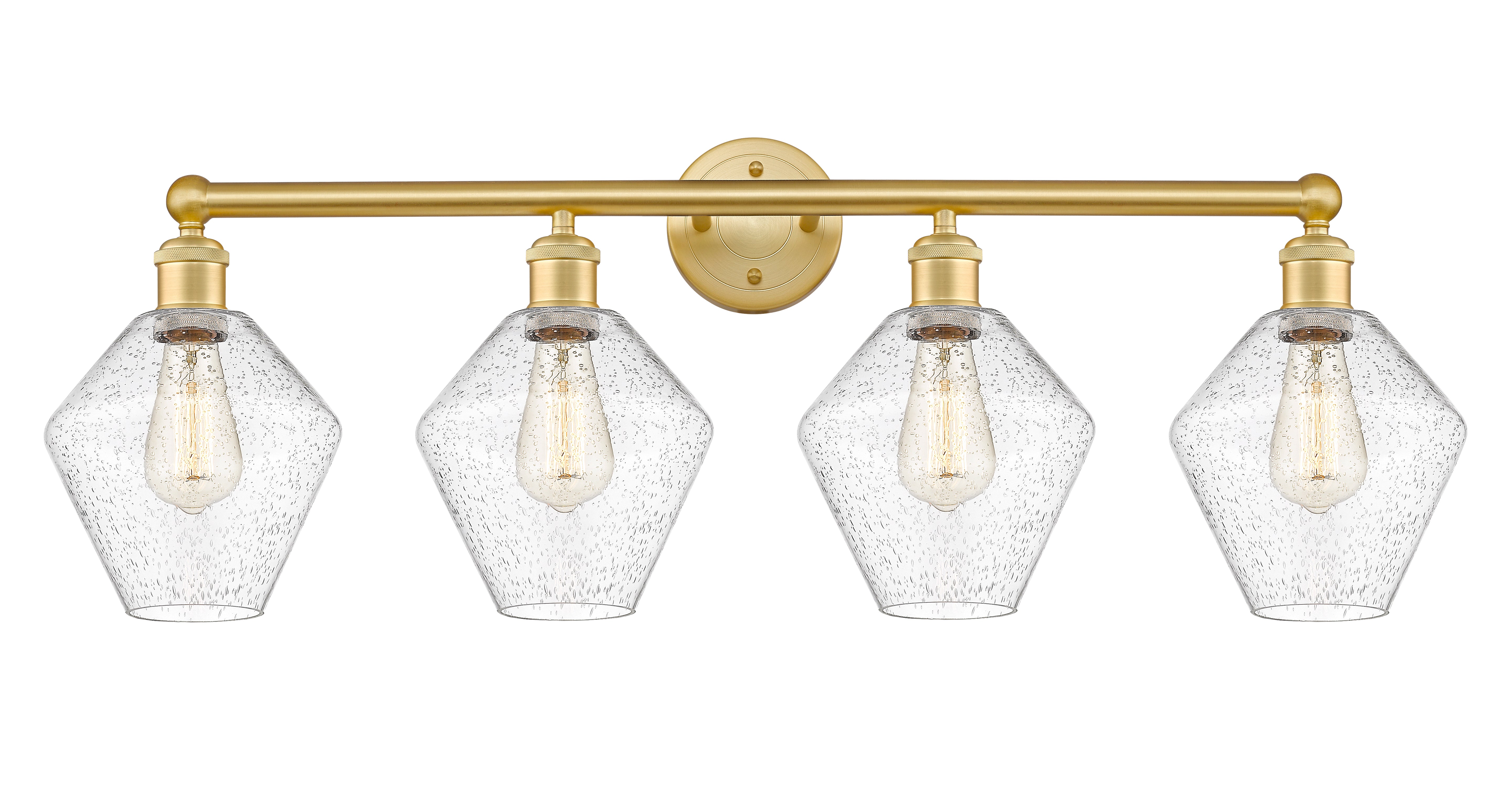 Edison Bath Vanity Light Cast Brass