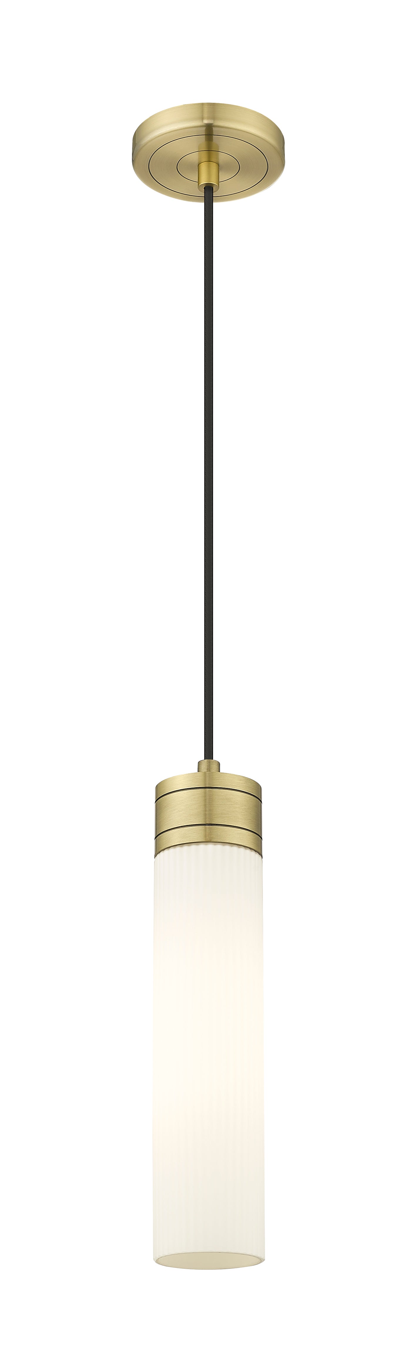 Downtown Urban Mini Pendant Antique Brass