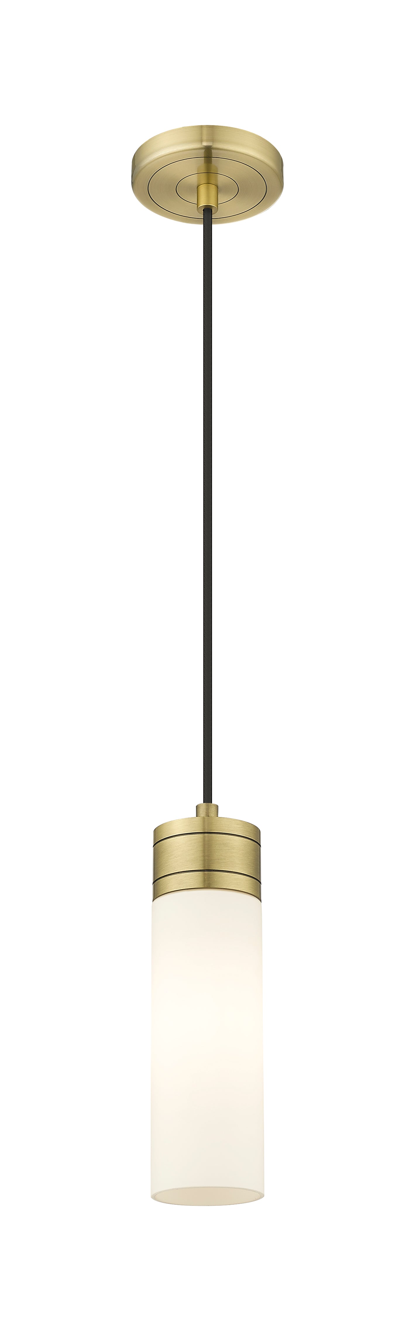 Downtown Urban Mini Pendant Antique Brass