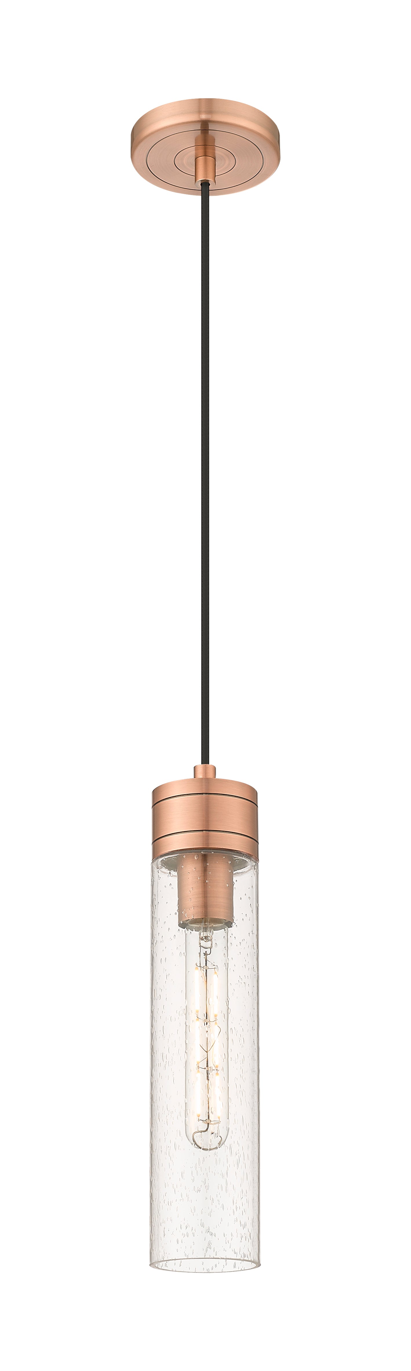 Downtown Urban Mini Pendant Antique Brass