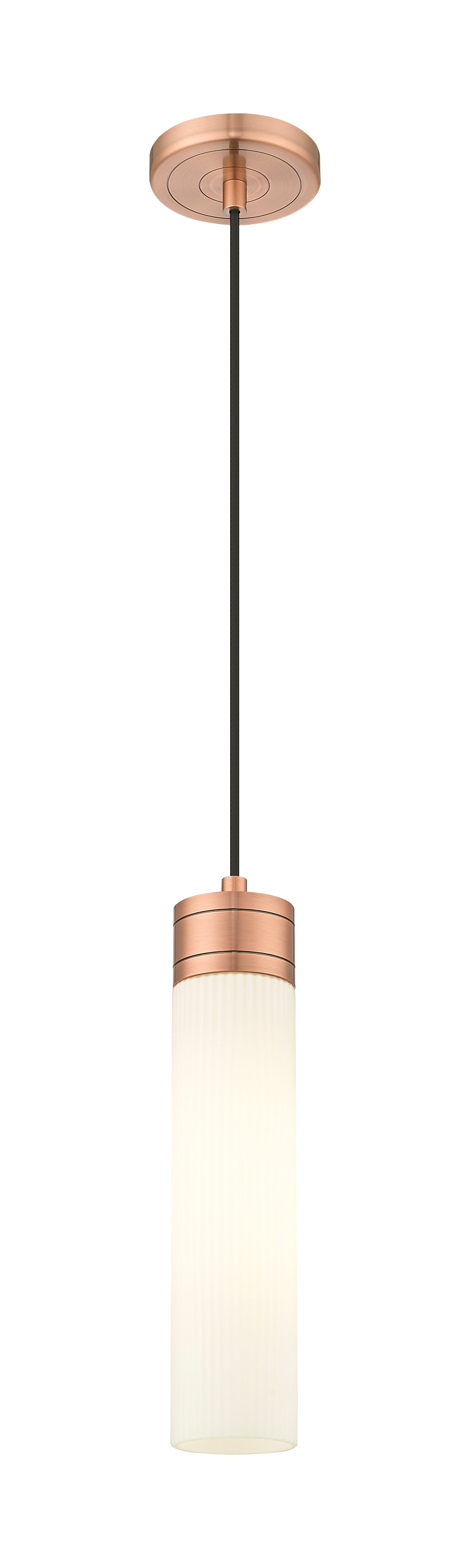 Downtown Urban Mini Pendant Antique Brass