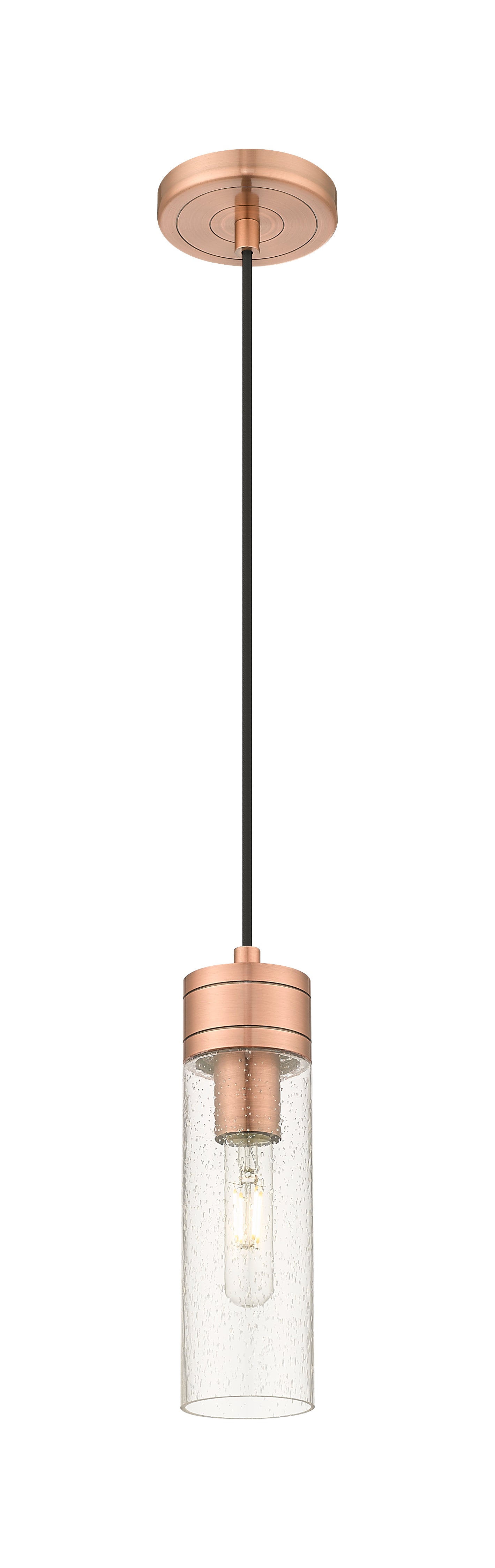 Downtown Urban Mini Pendant Antique Brass