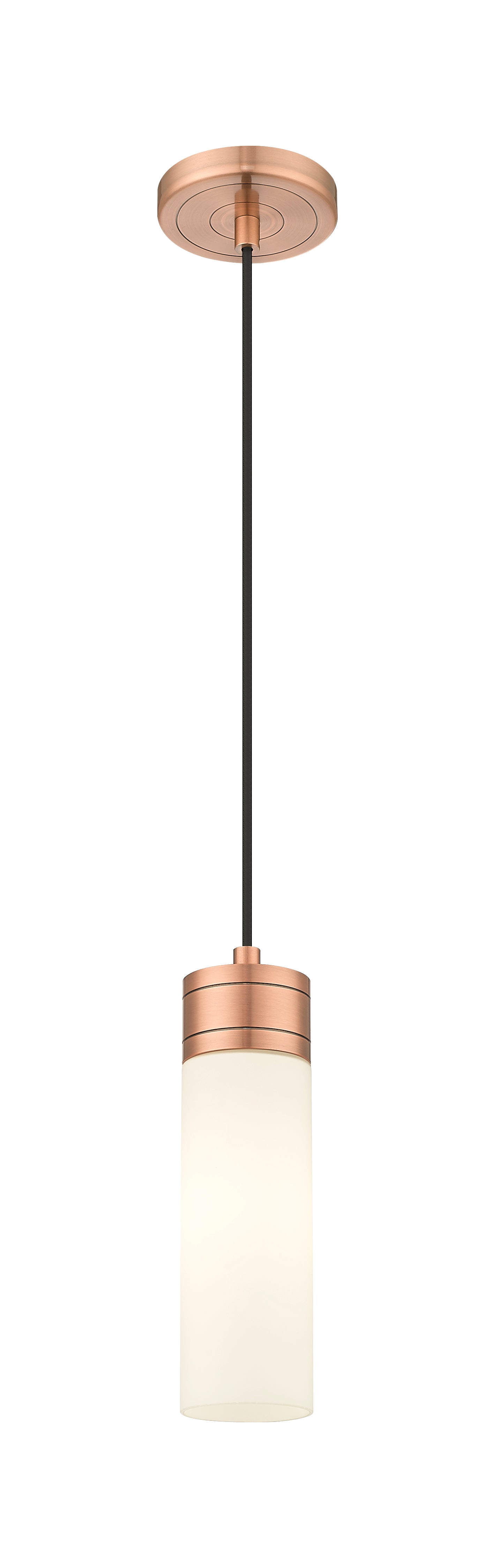 Downtown Urban Mini Pendant Antique Brass