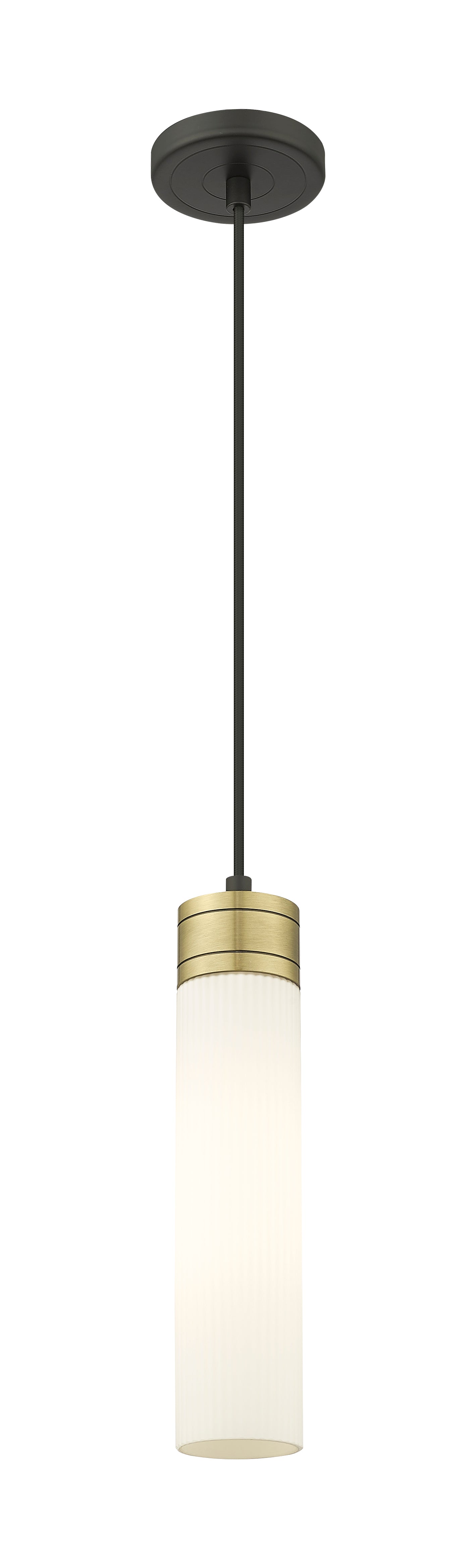 Downtown Urban Mini Pendant Antique Brass