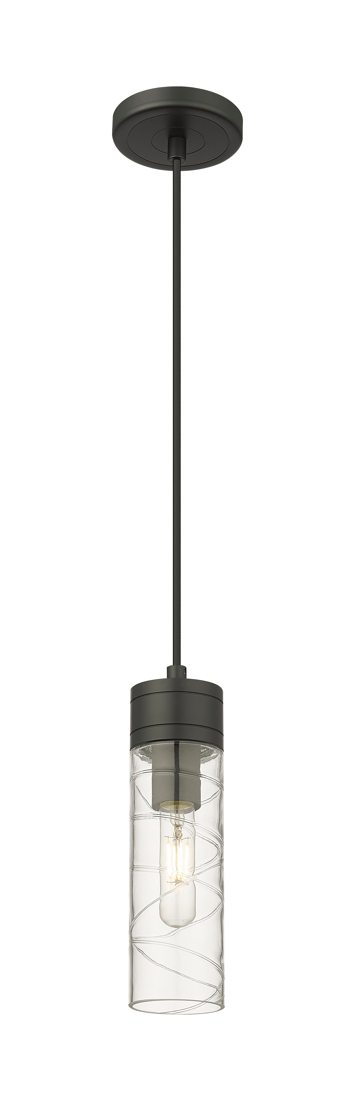 Downtown Urban Mini Pendant Antique Brass