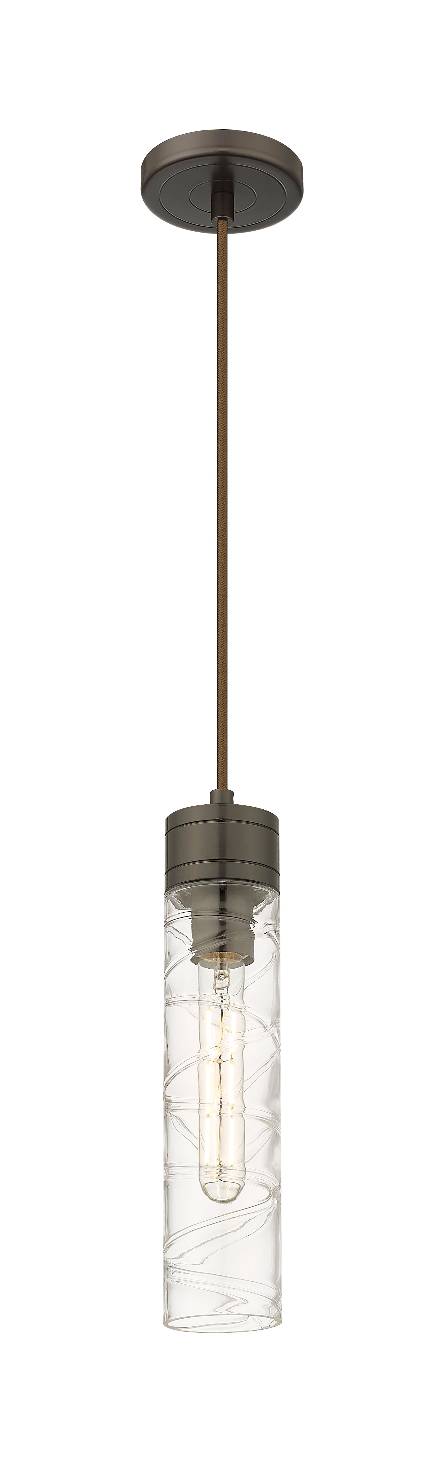 Downtown Urban Mini Pendant Antique Brass