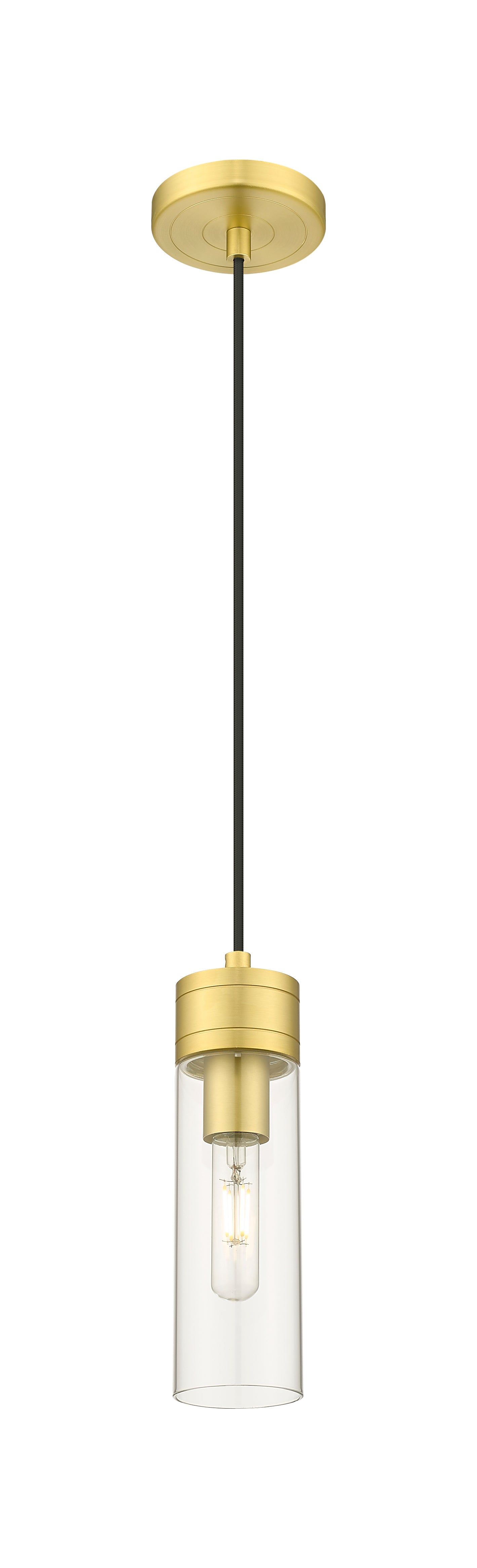 Downtown Urban Mini Pendant Antique Brass