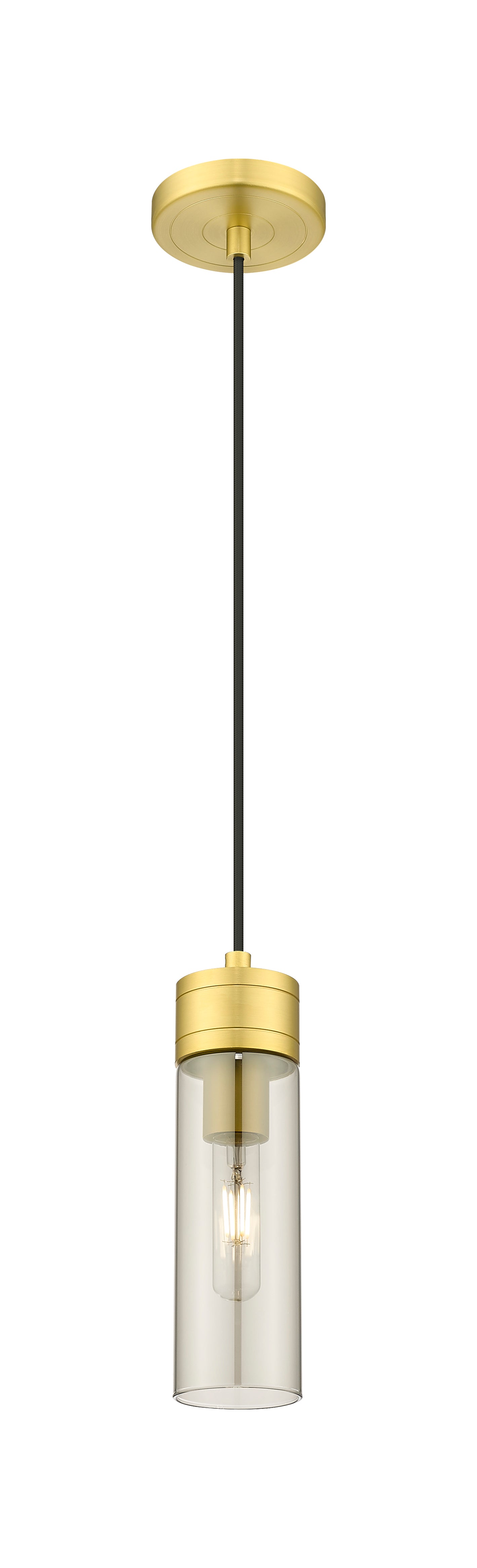Downtown Urban Mini Pendant Antique Brass