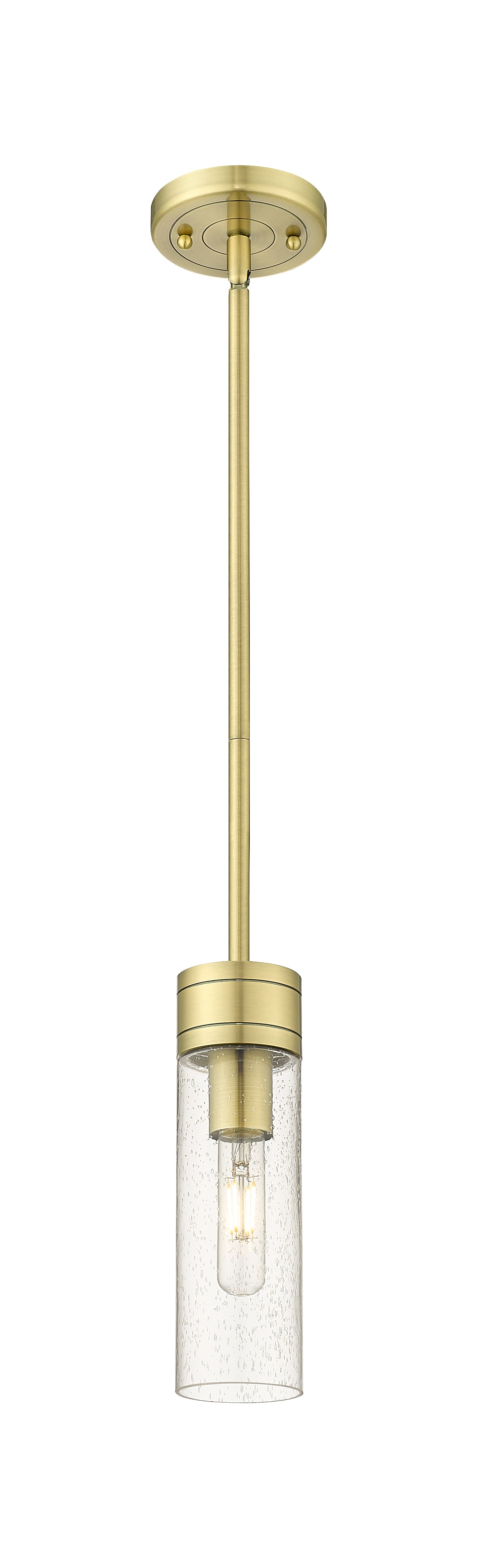 Downtown Urban Mini Pendant Antique Brass
