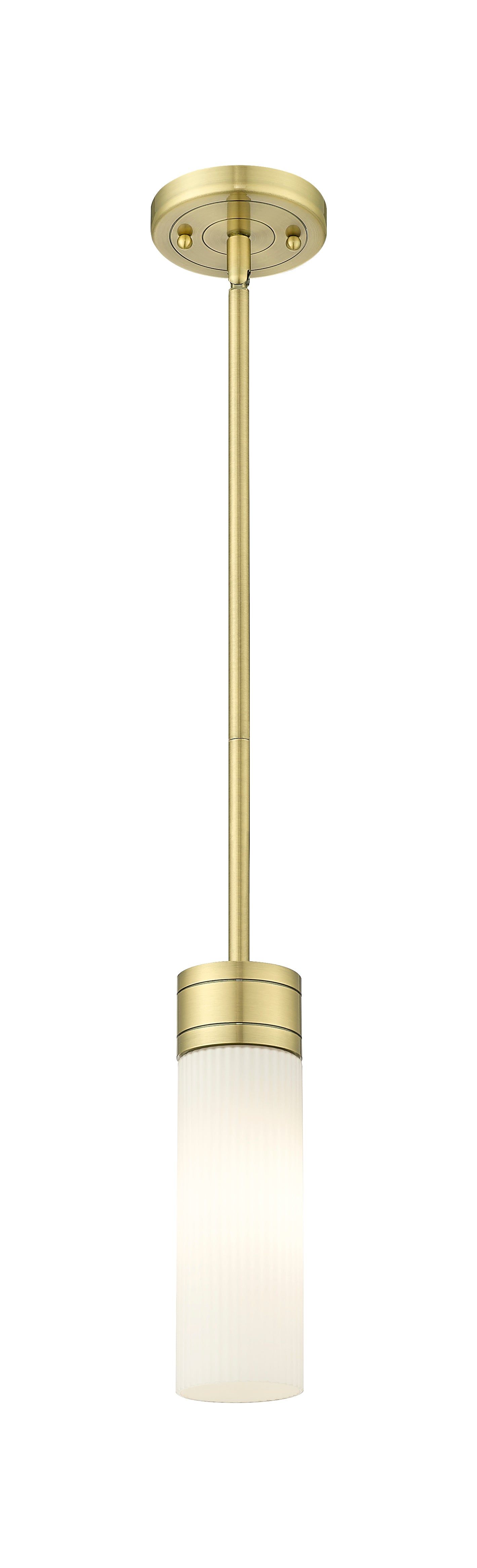 Downtown Urban Mini Pendant Antique Brass
