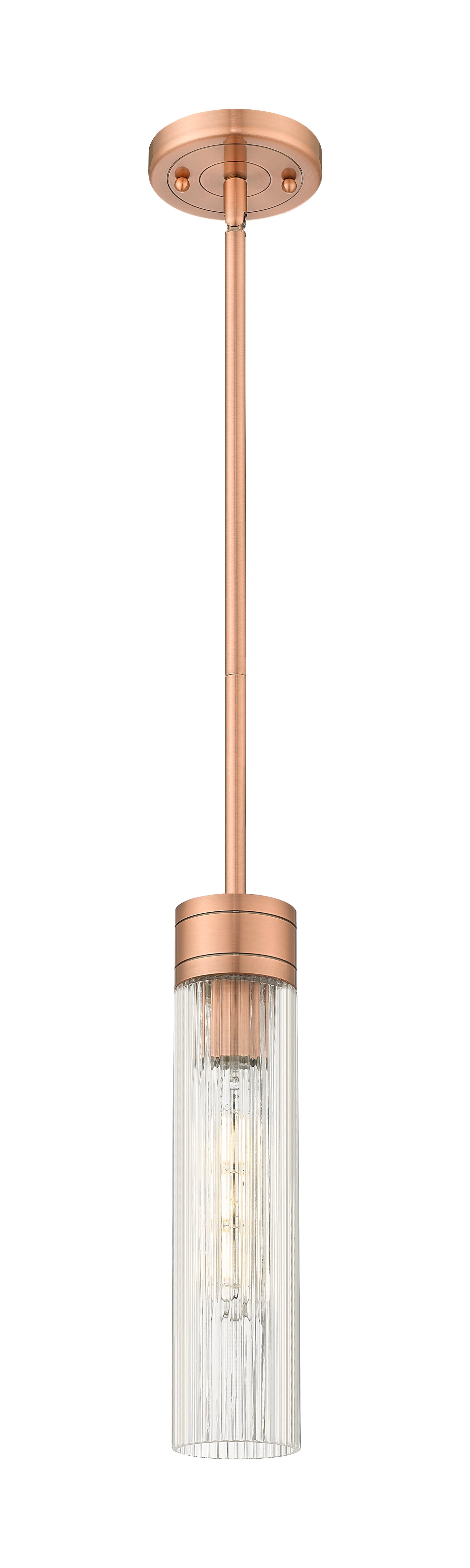 Downtown Urban Mini Pendant Antique Brass