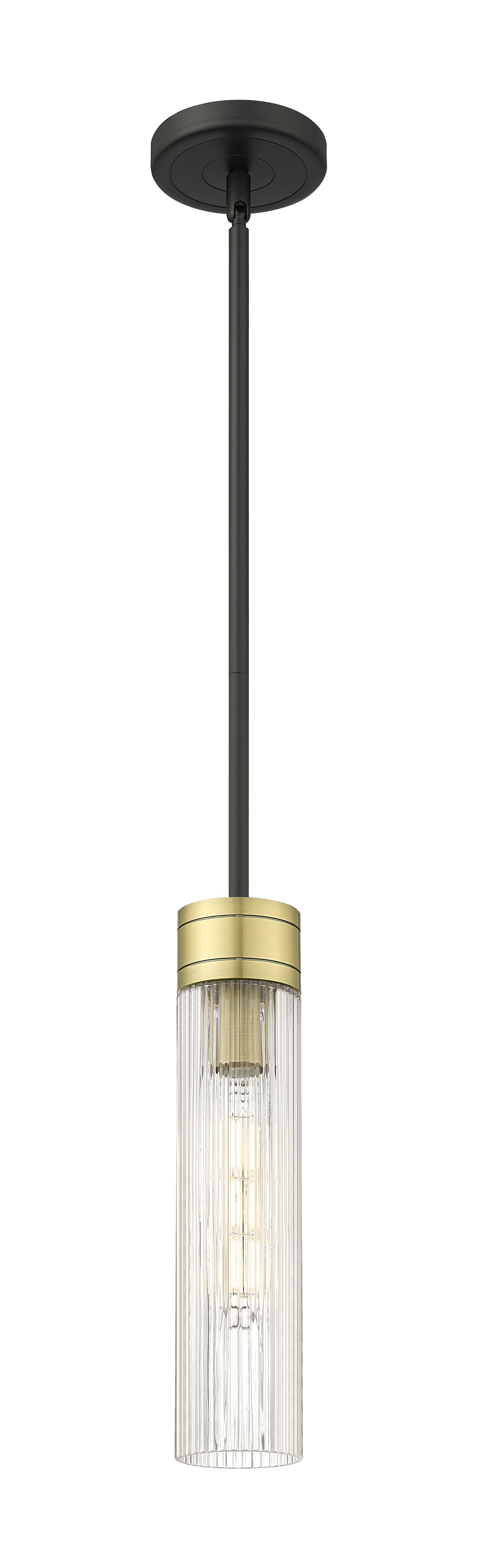 Downtown Urban Mini Pendant Antique Brass