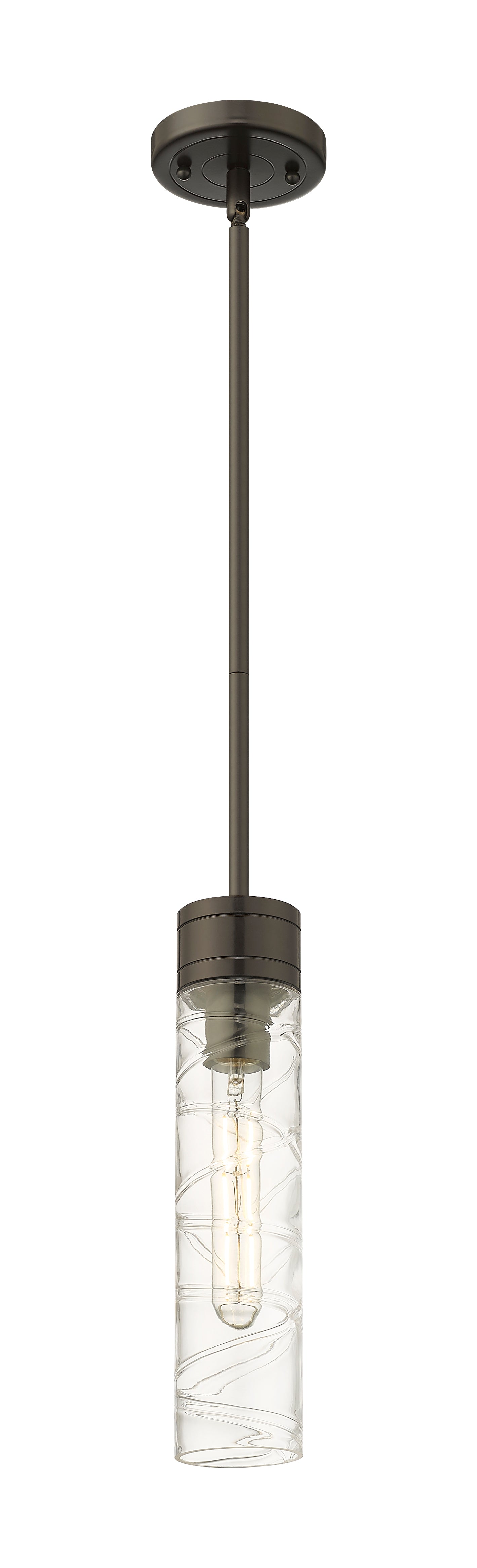 Downtown Urban Mini Pendant Antique Brass