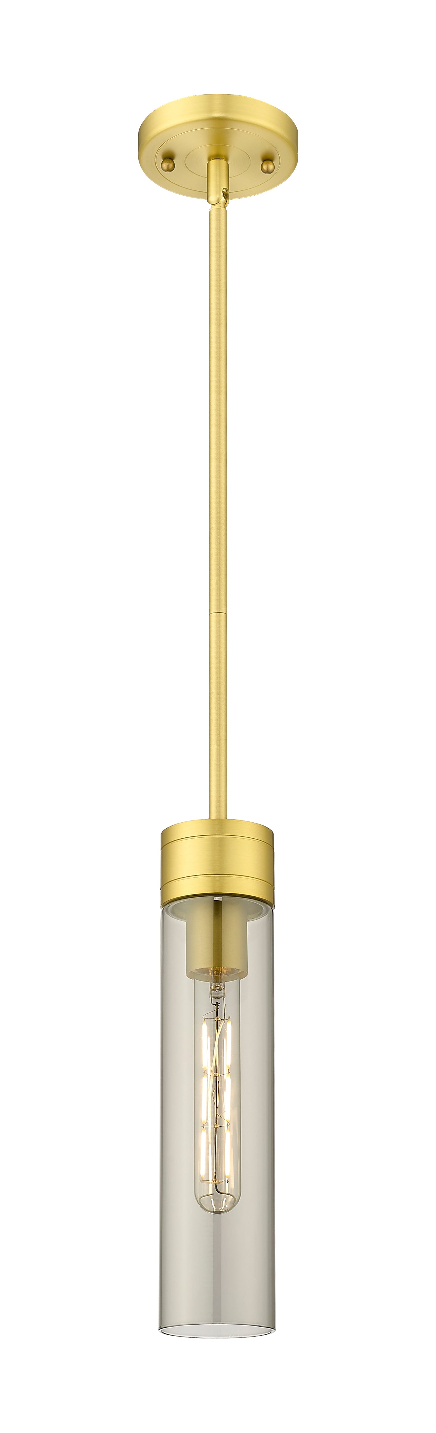 Downtown Urban Mini Pendant Antique Brass