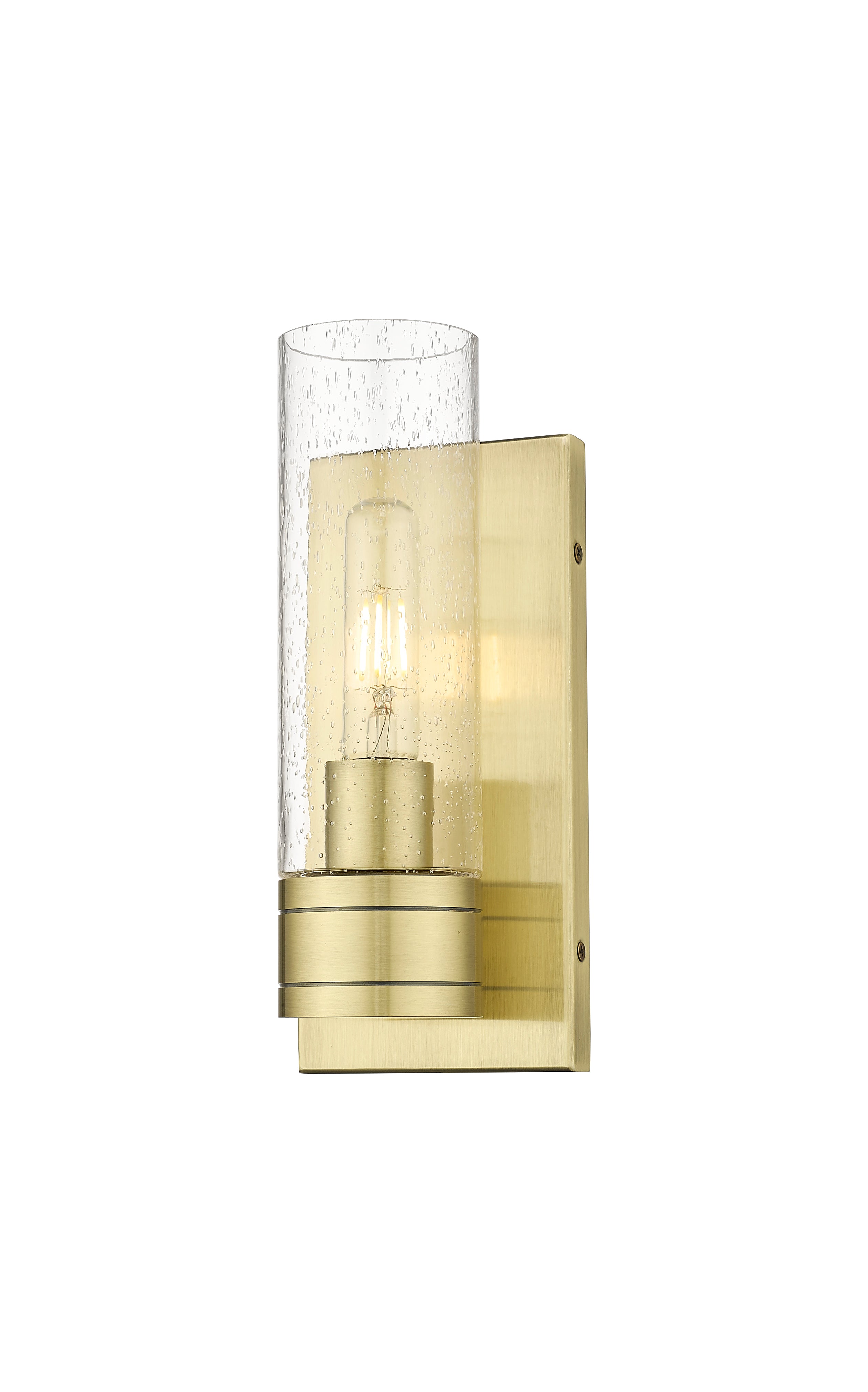 Downtown Urban Sconce Cast Brass