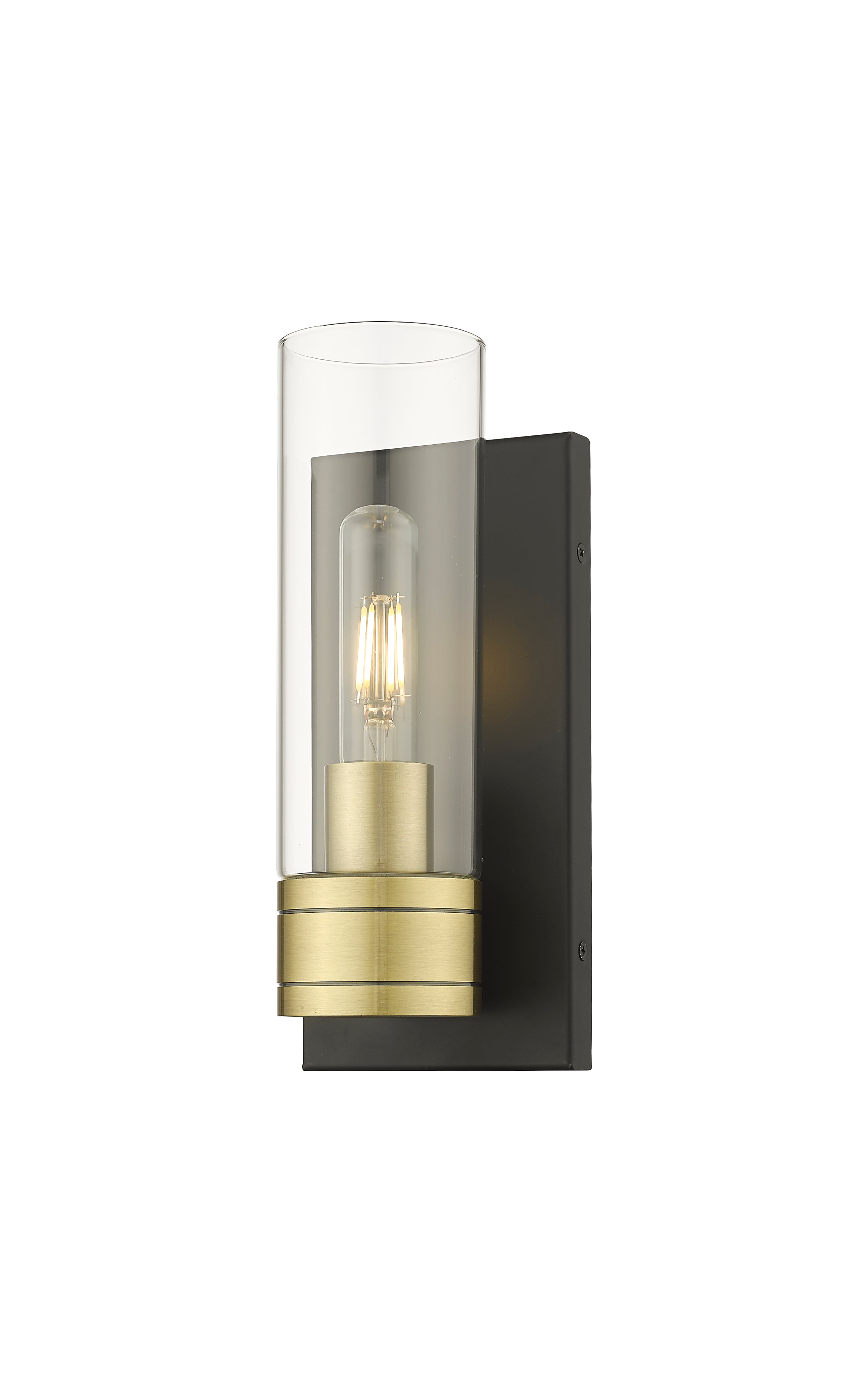 Downtown Urban Sconce Cast Brass