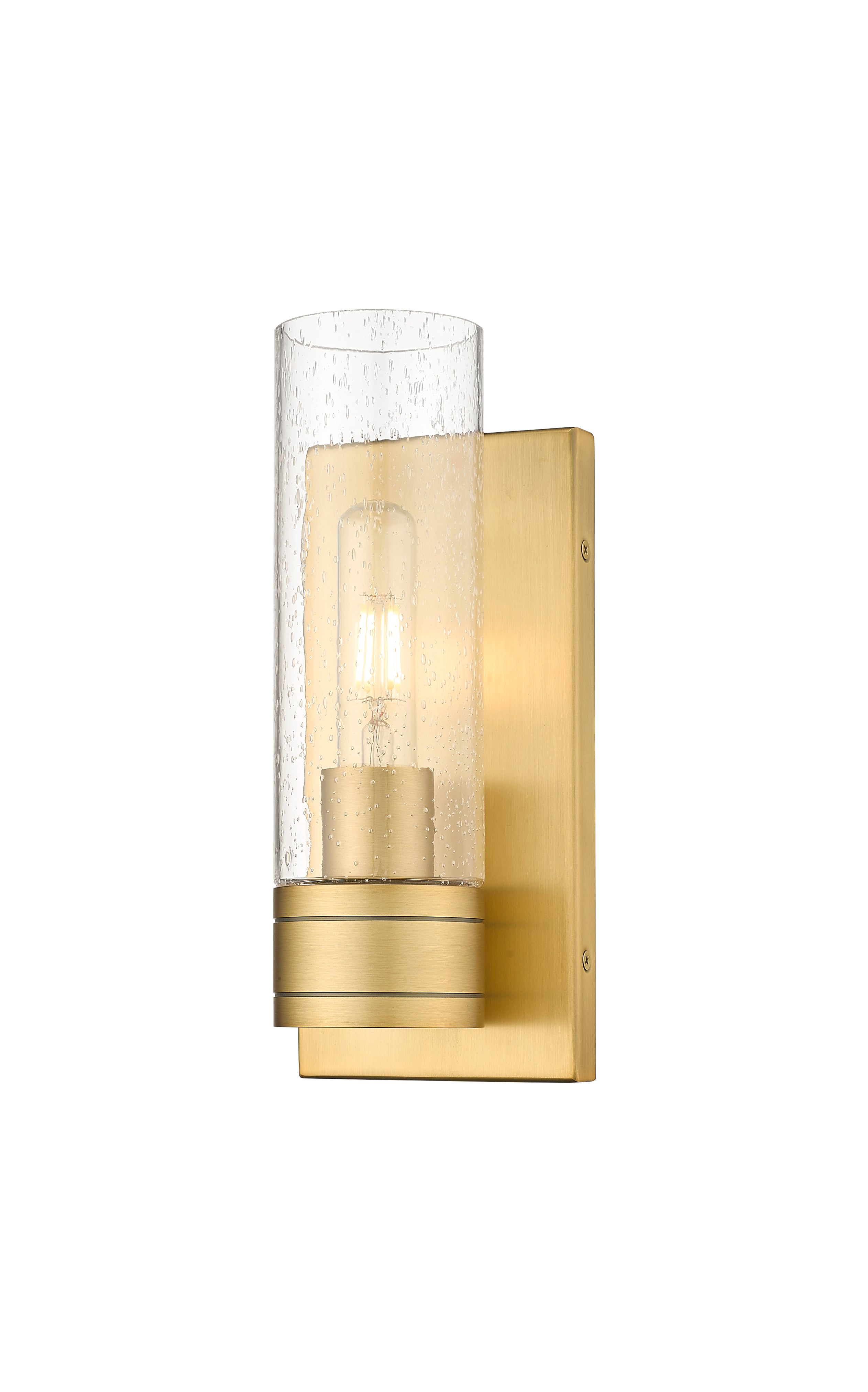 Downtown Urban Sconce Cast Brass