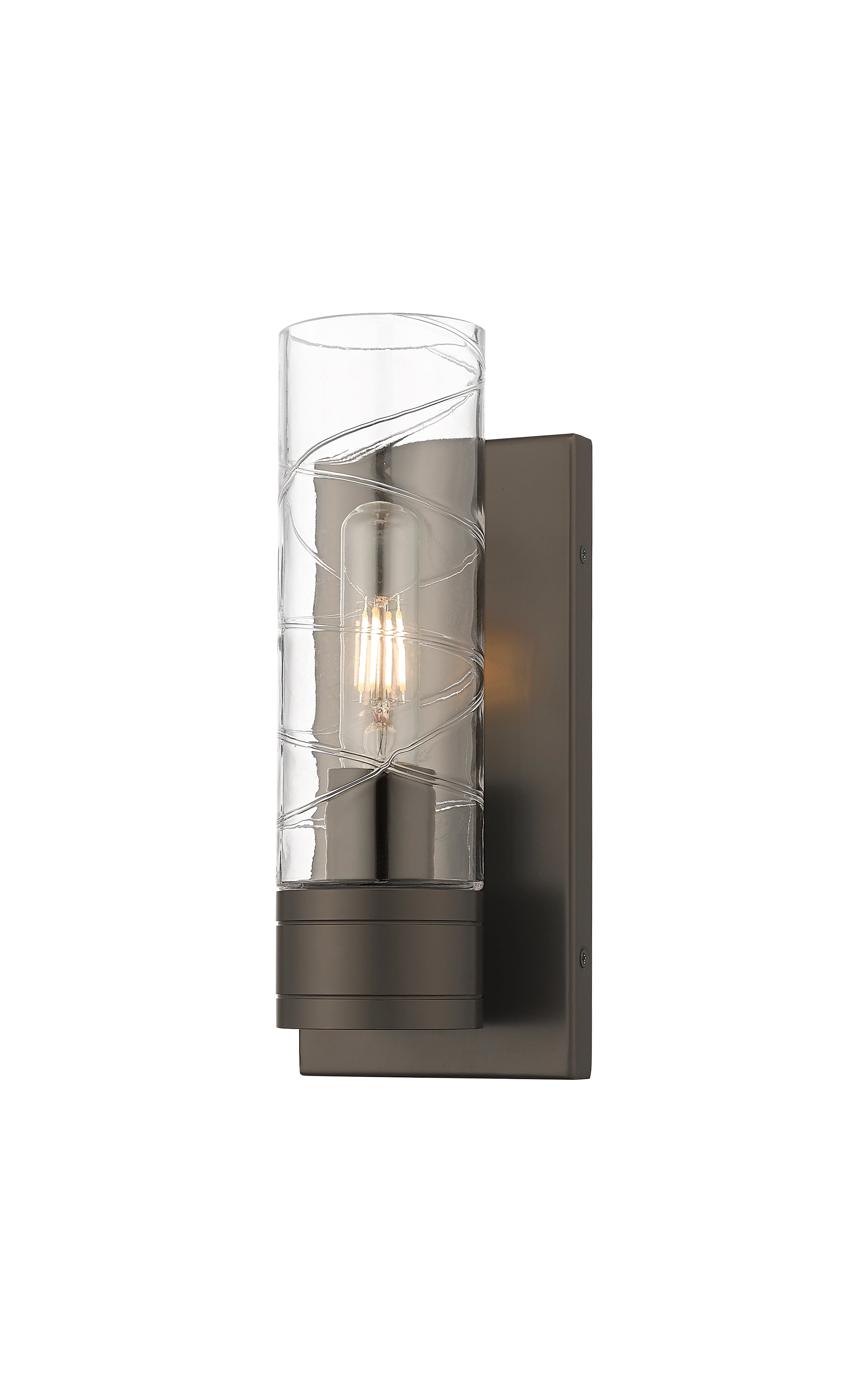 Downtown Urban Sconce Cast Brass