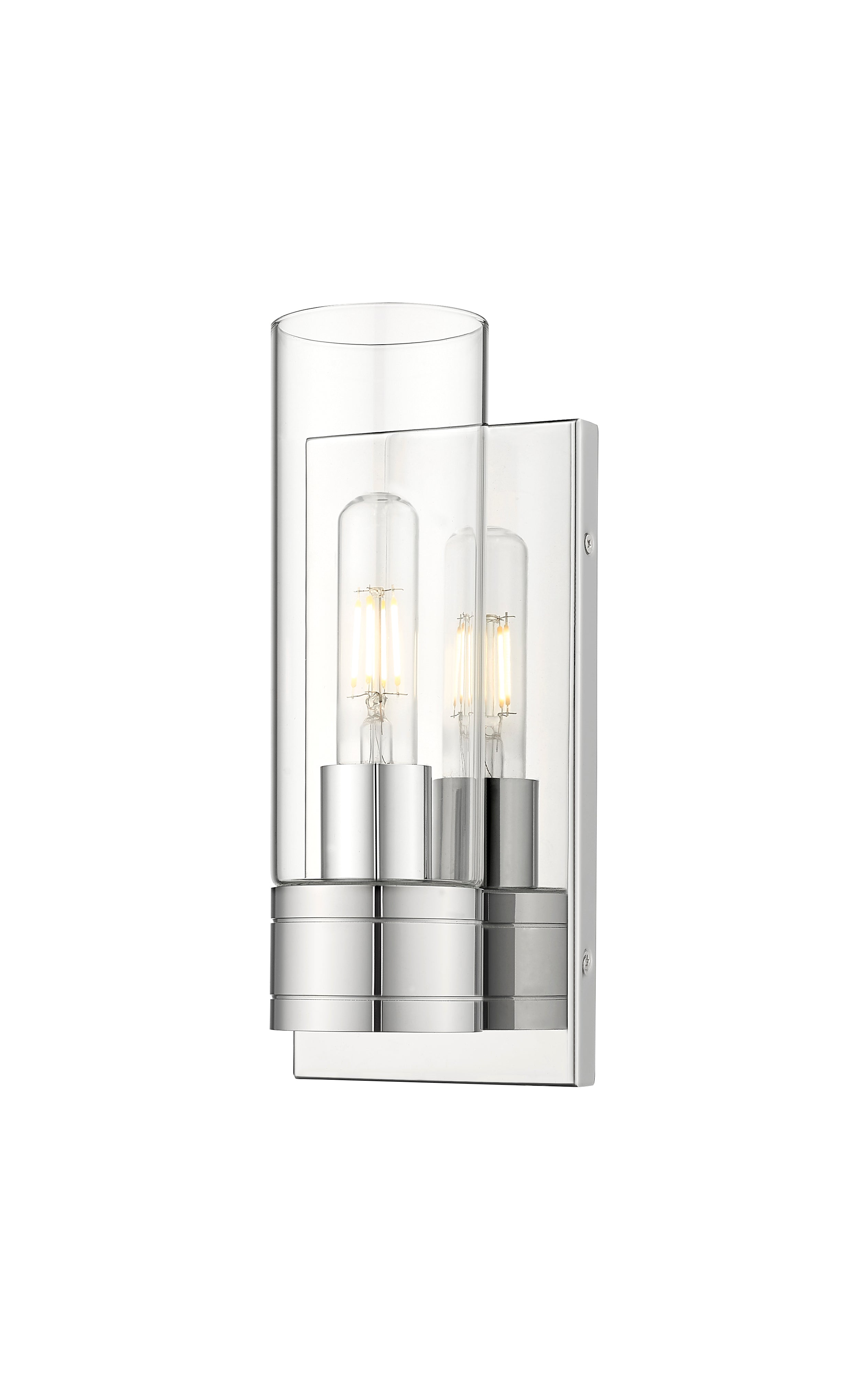 Downtown Urban Sconce Cast Brass