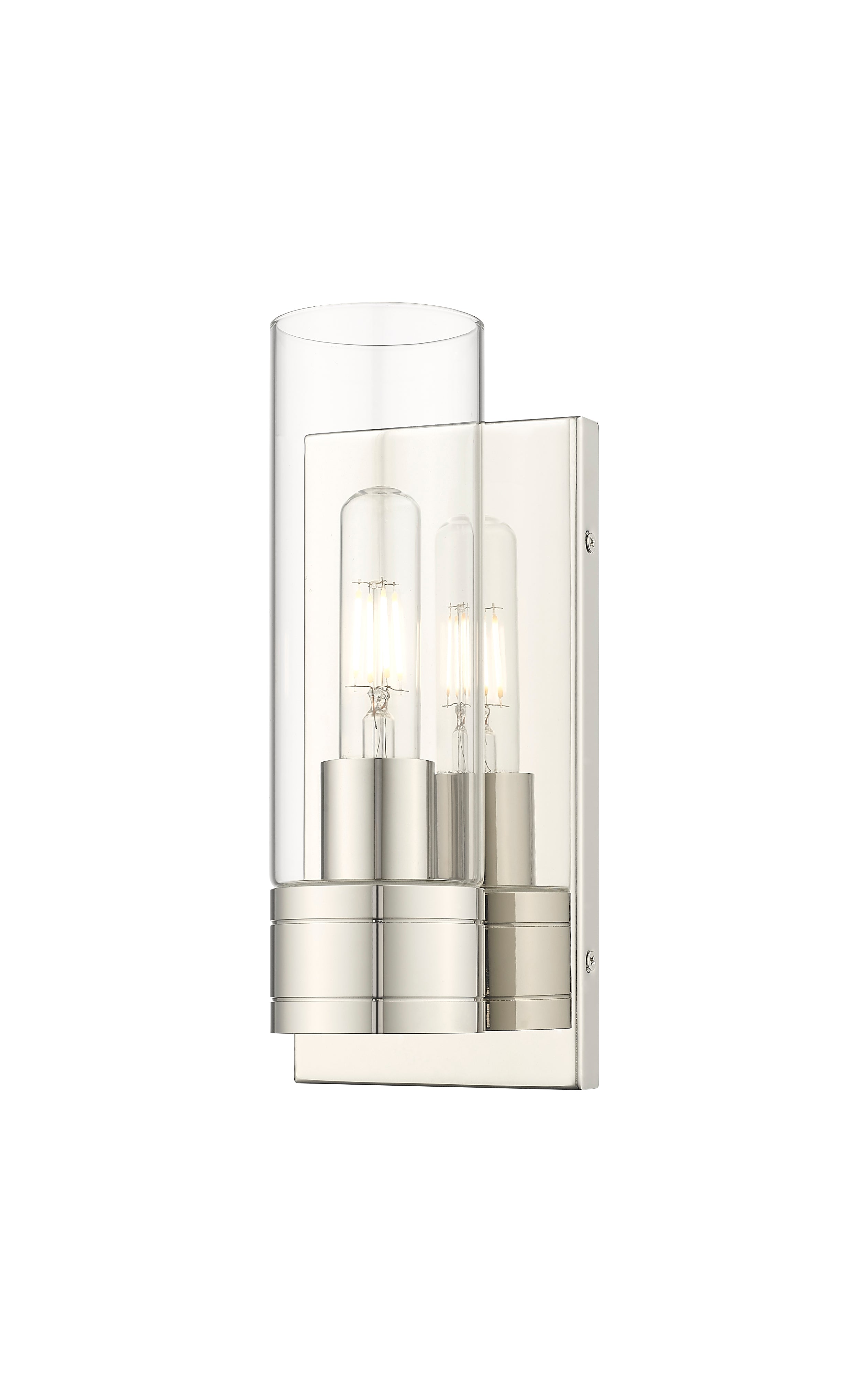 Downtown Urban Sconce Cast Brass