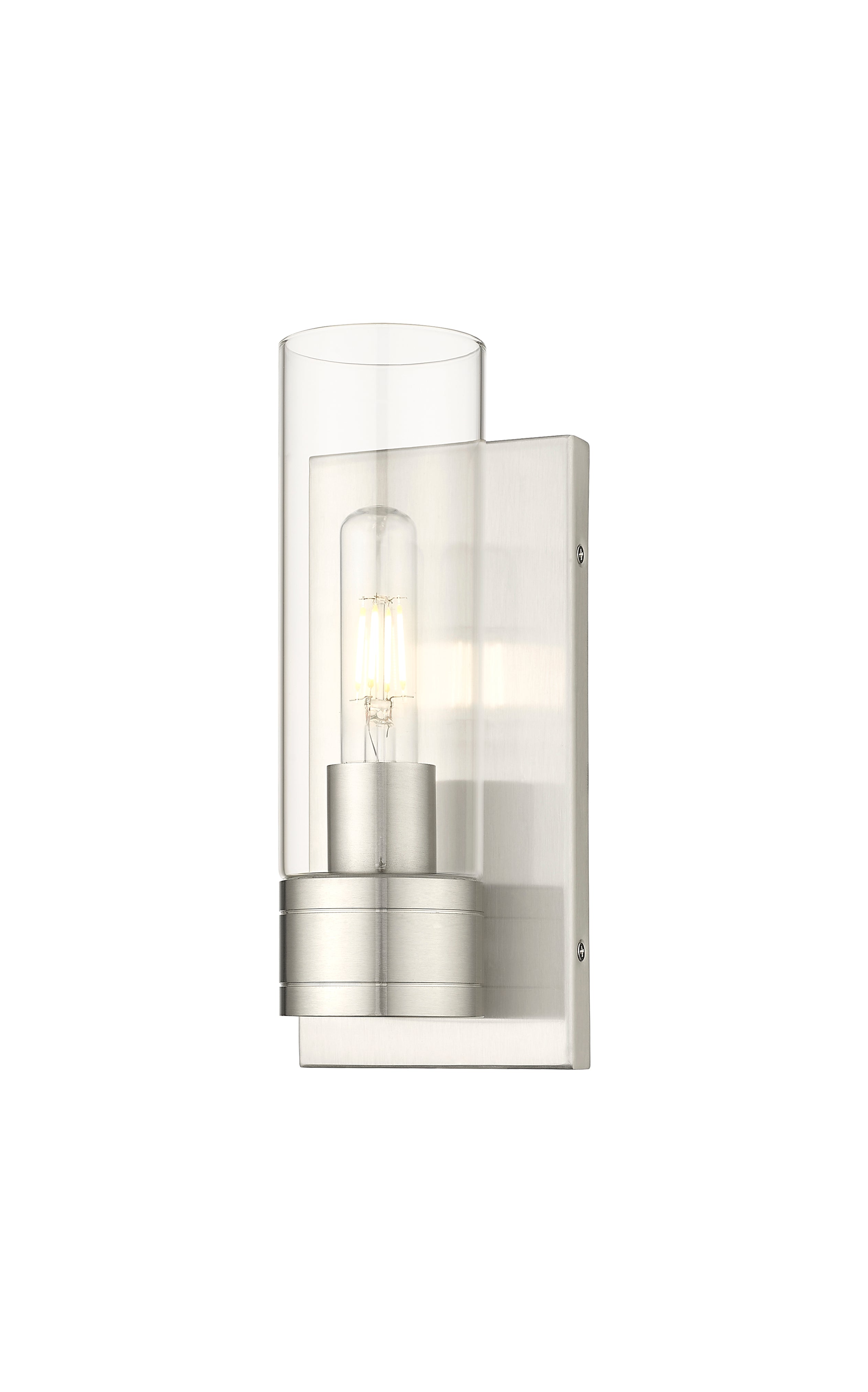 Downtown Urban Sconce Cast Brass