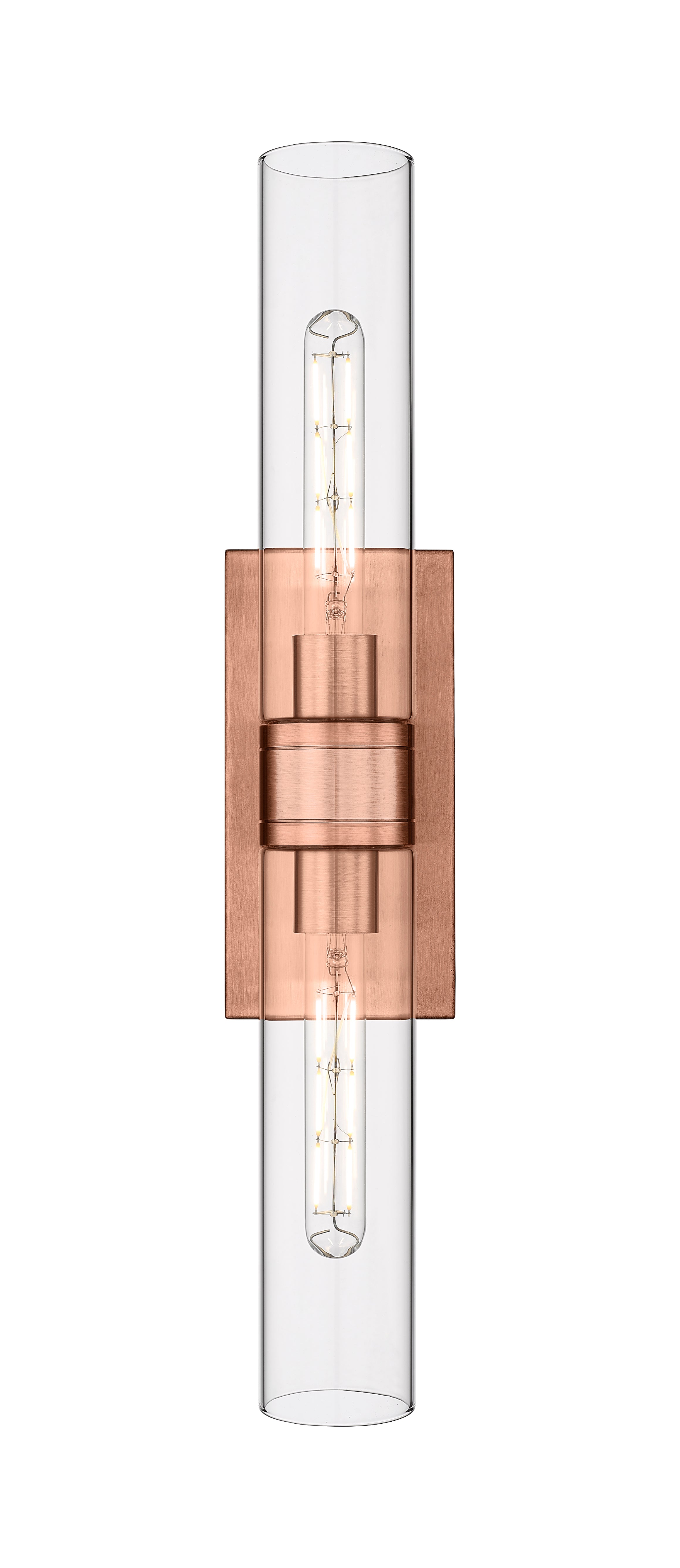 Downtown Urban Sconce Cast Brass Steel