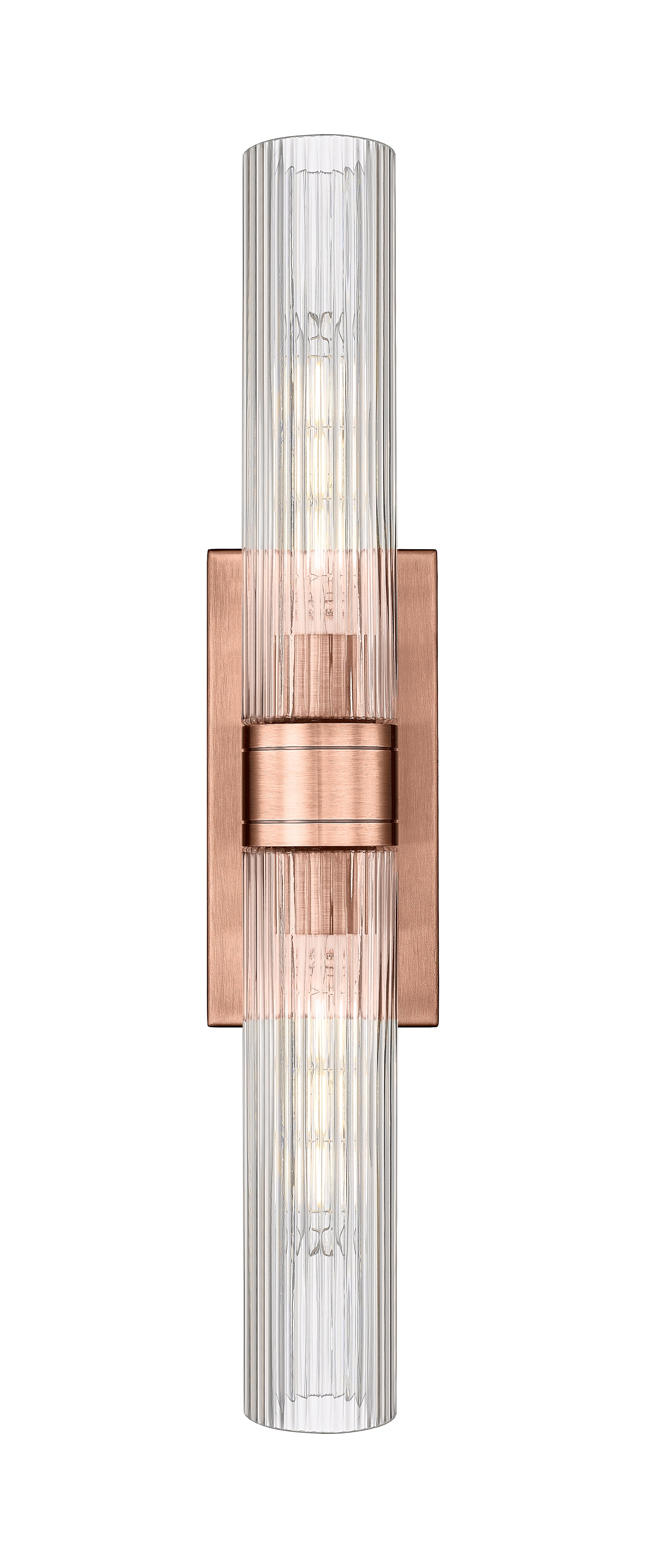 Downtown Urban Sconce Cast Brass Steel