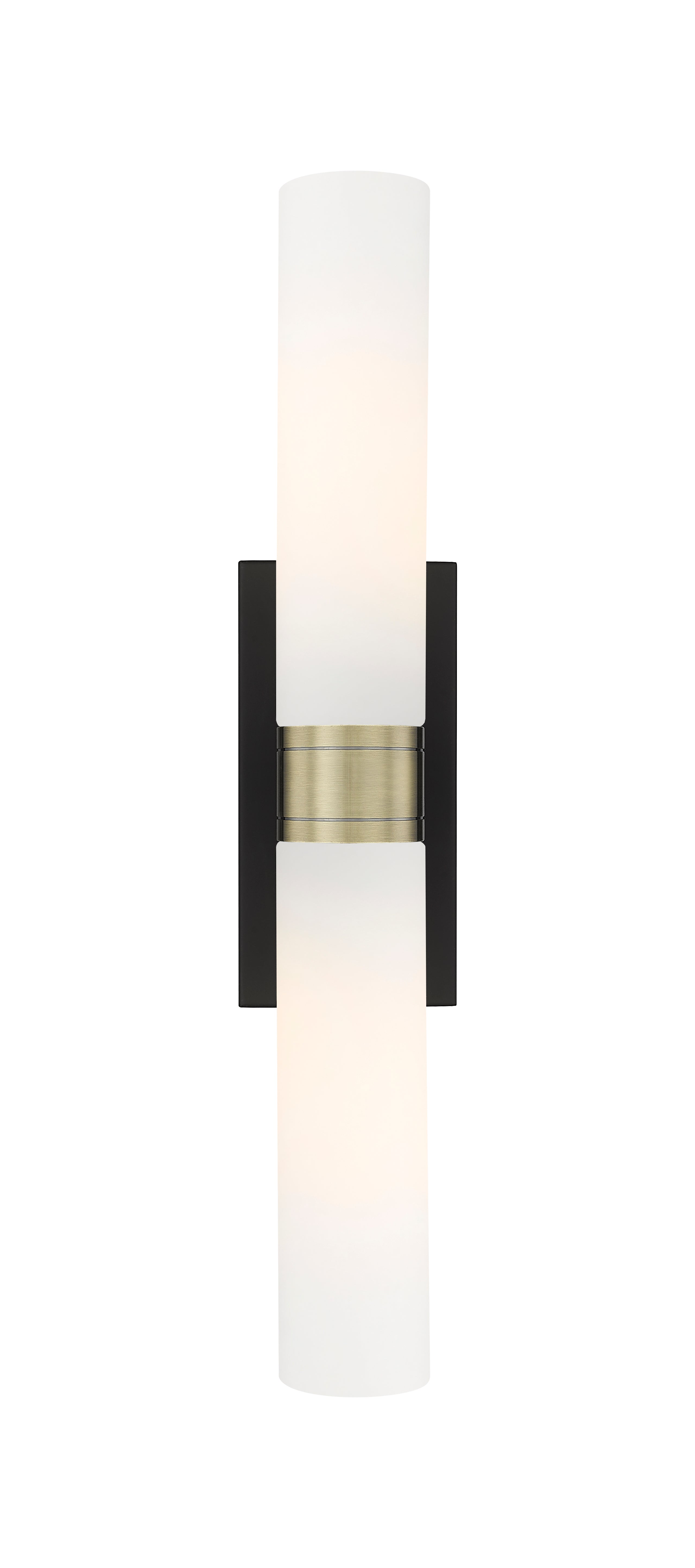 Downtown Urban Sconce Cast Brass Steel