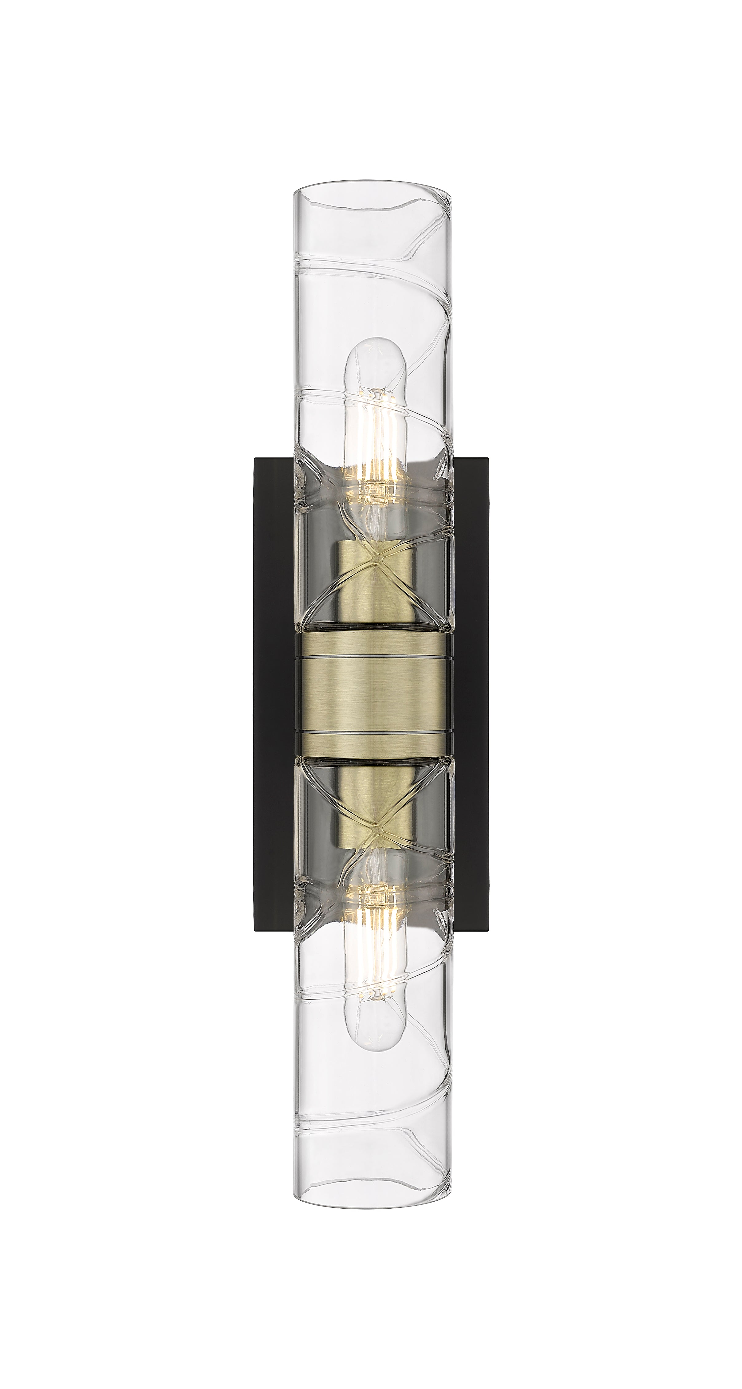 Downtown Urban Linear Bath Vanity Cast Brass
