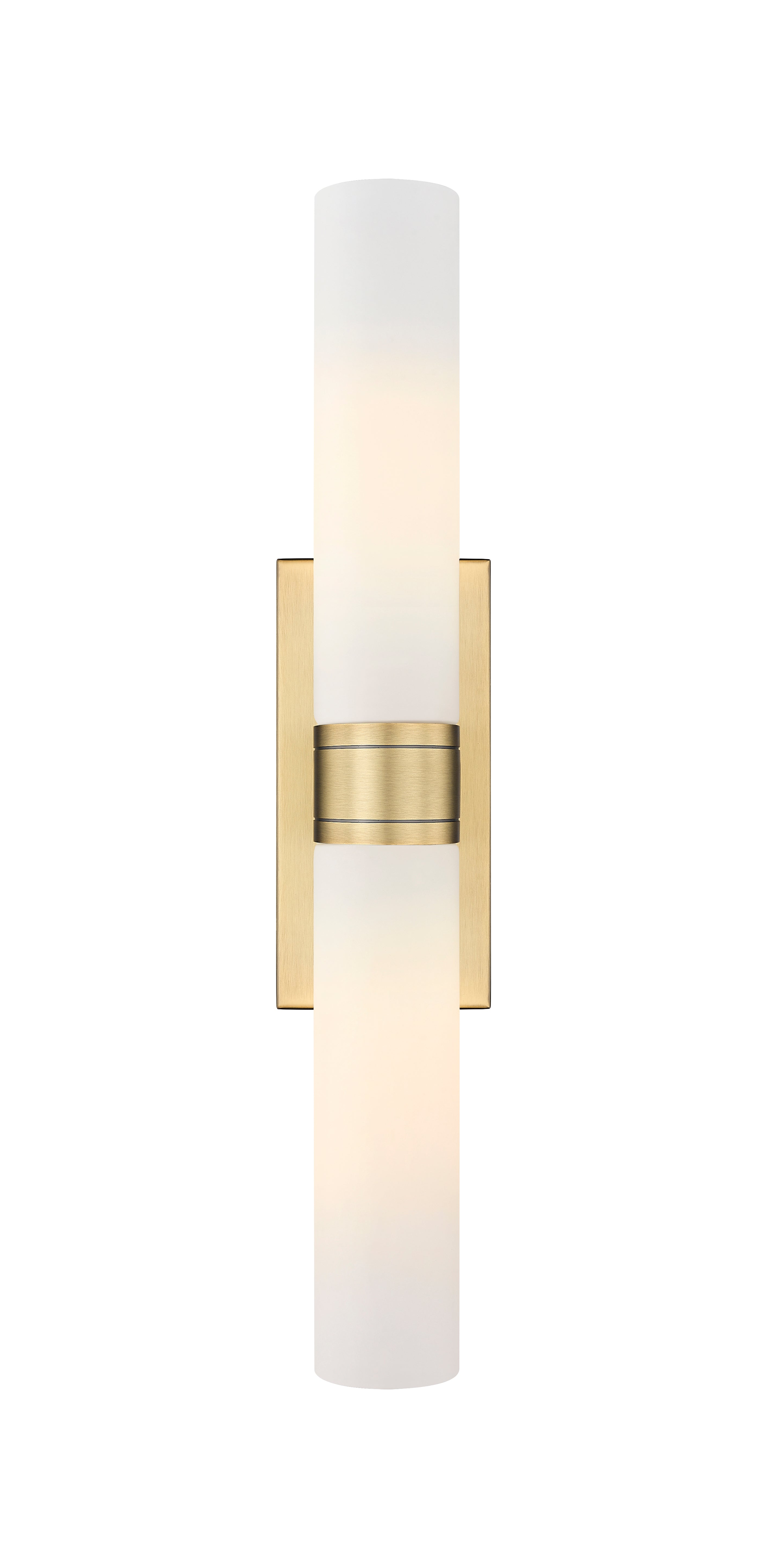 Downtown Urban Sconce Cast Brass Steel