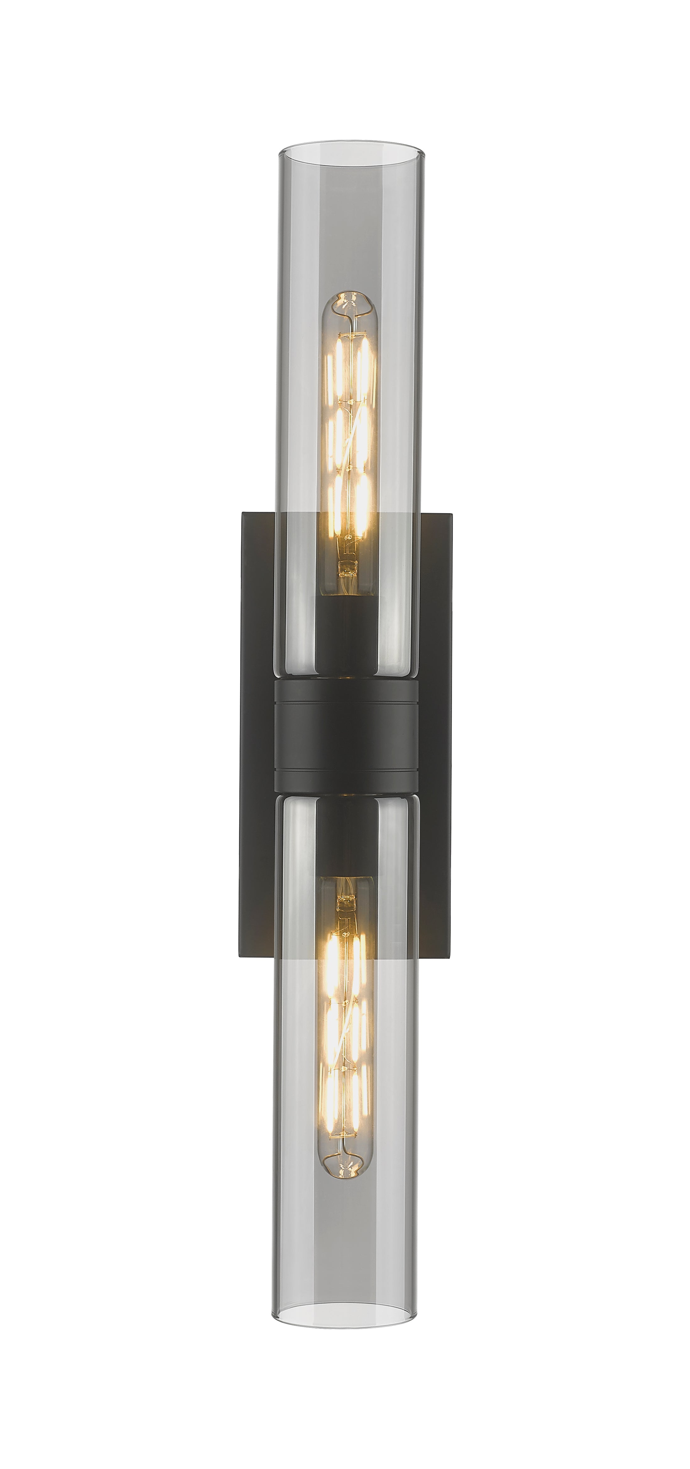 Downtown Urban Sconce Cast Brass Steel