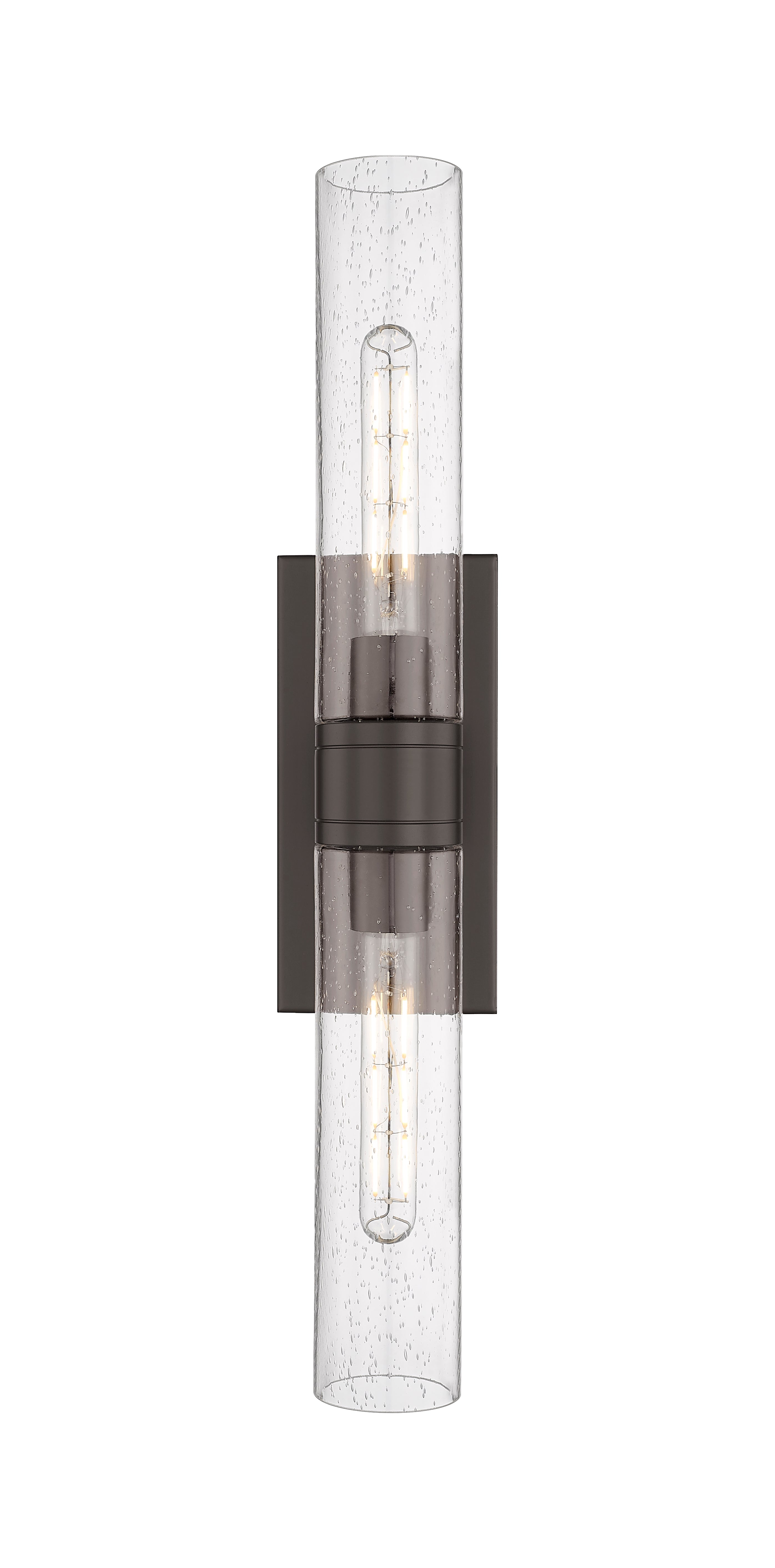 Downtown Urban Sconce Cast Brass Steel