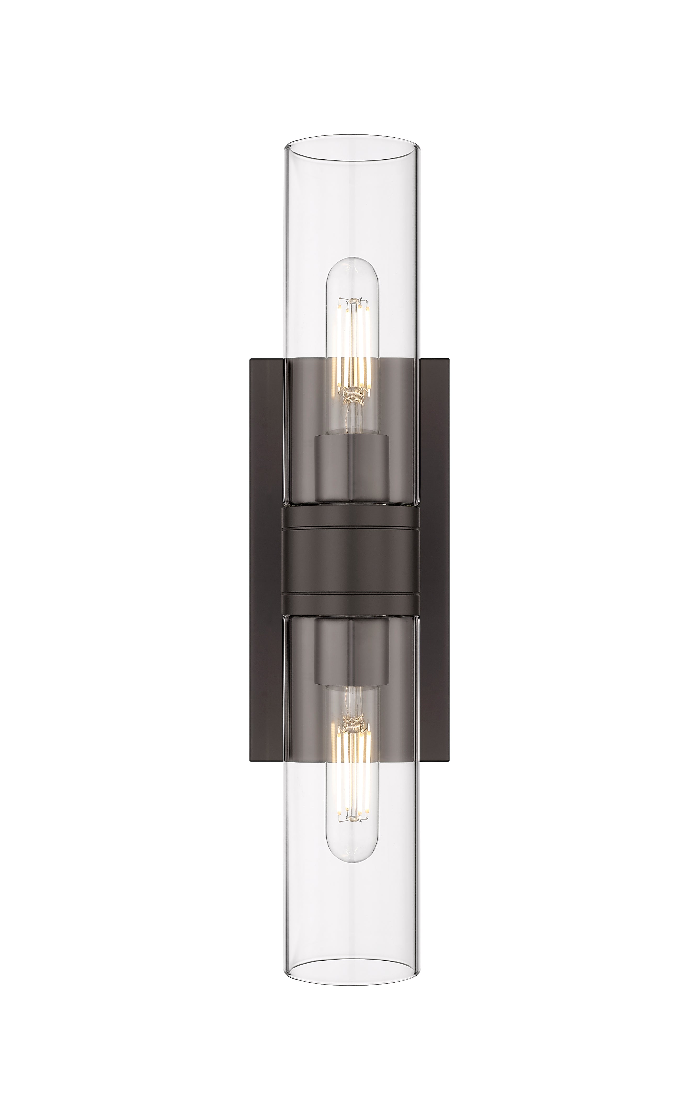 Downtown Urban Linear Bath Vanity Cast Brass