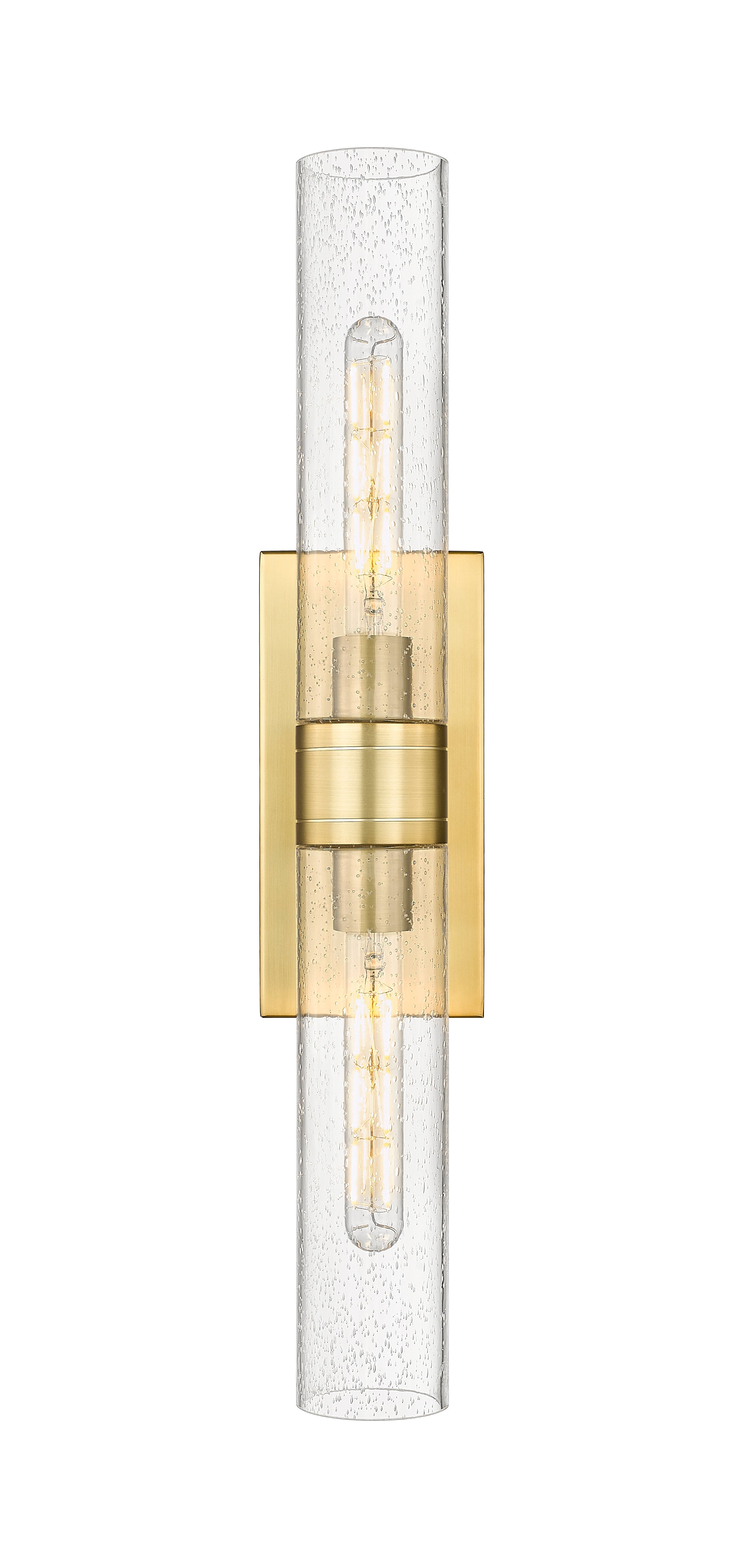 Downtown Urban Sconce Cast Brass Steel