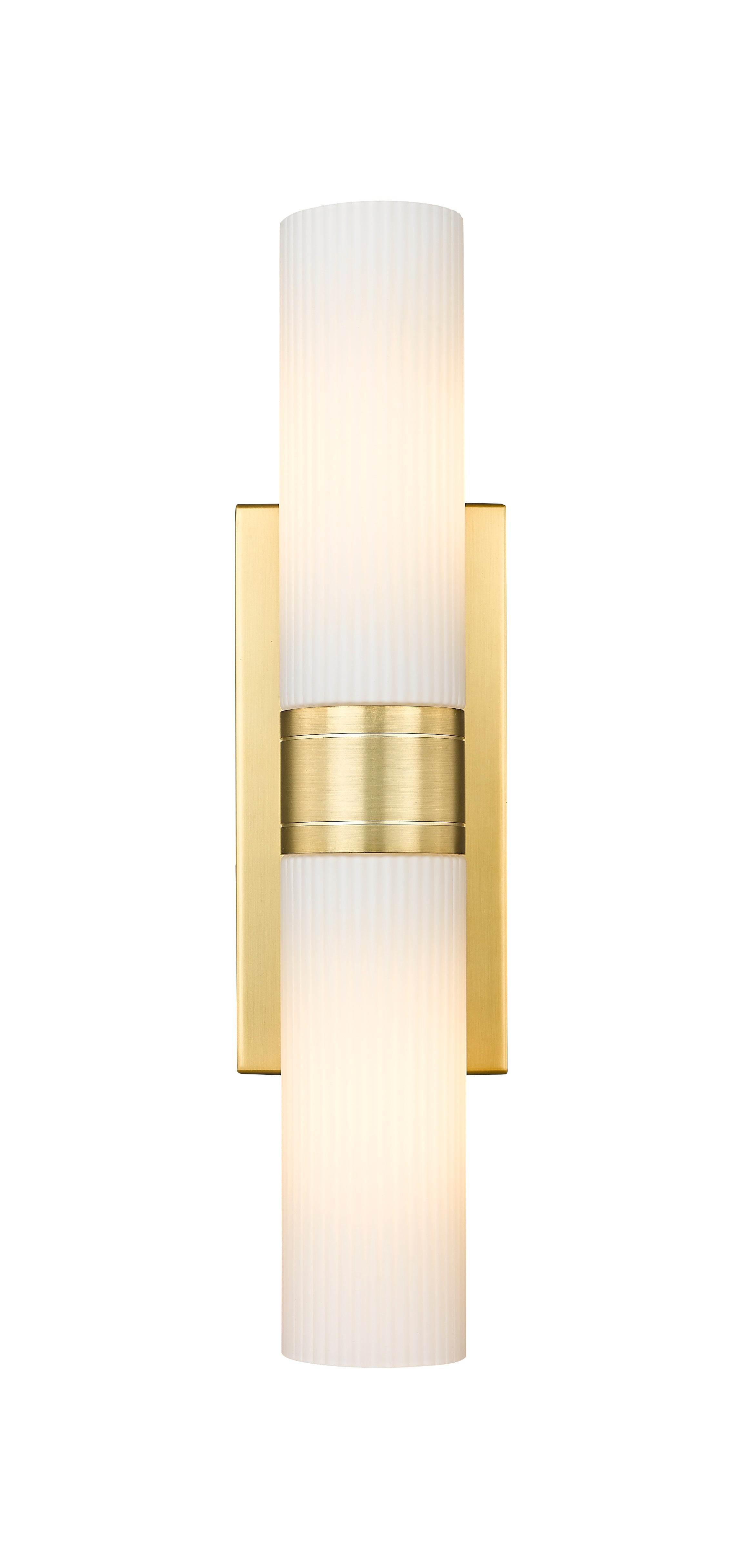 Downtown Urban Linear Bath Vanity Cast Brass