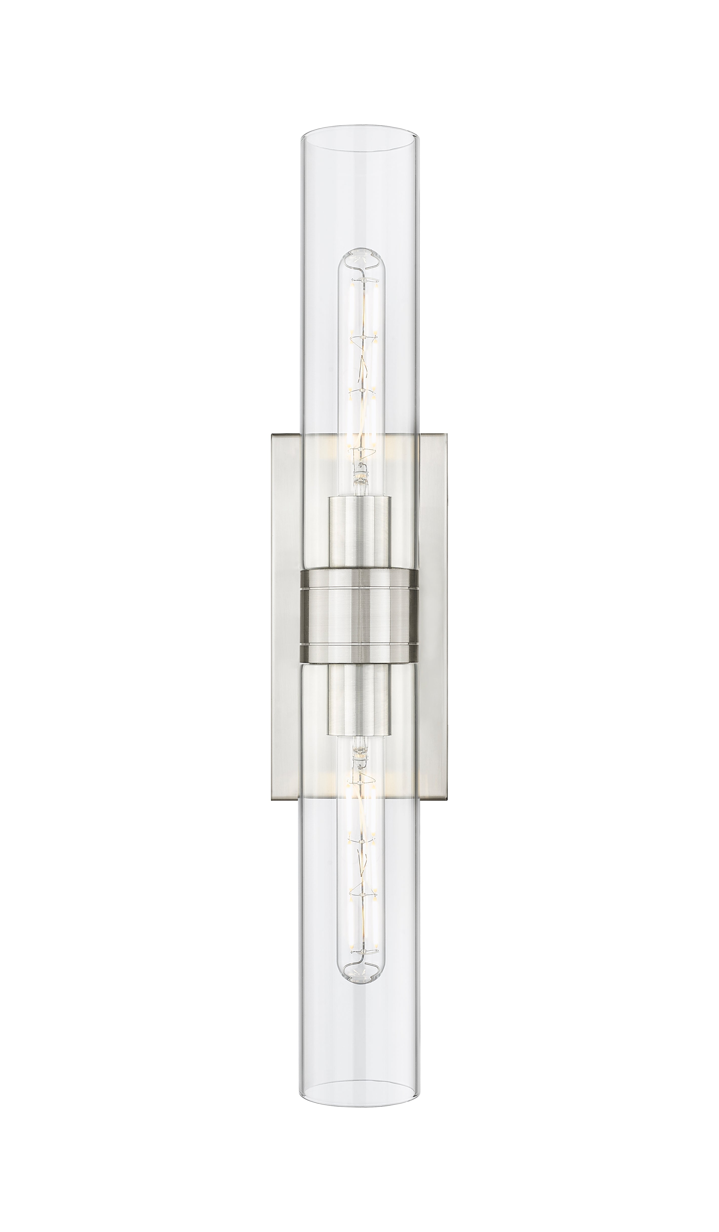 Downtown Urban Sconce Cast Brass Steel