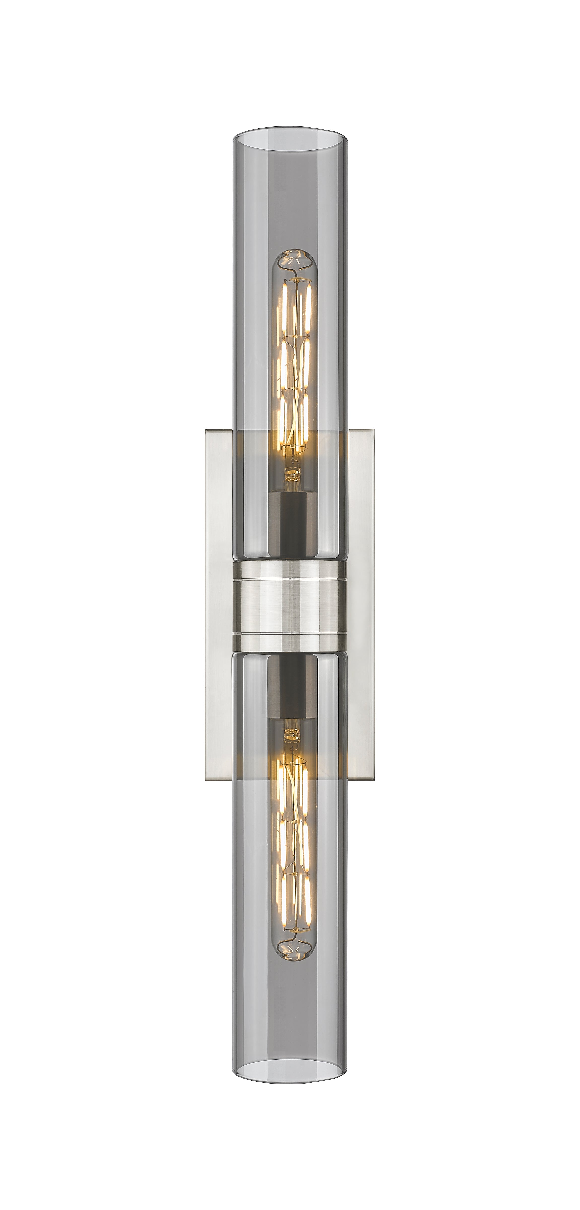 Downtown Urban Sconce Cast Brass Steel
