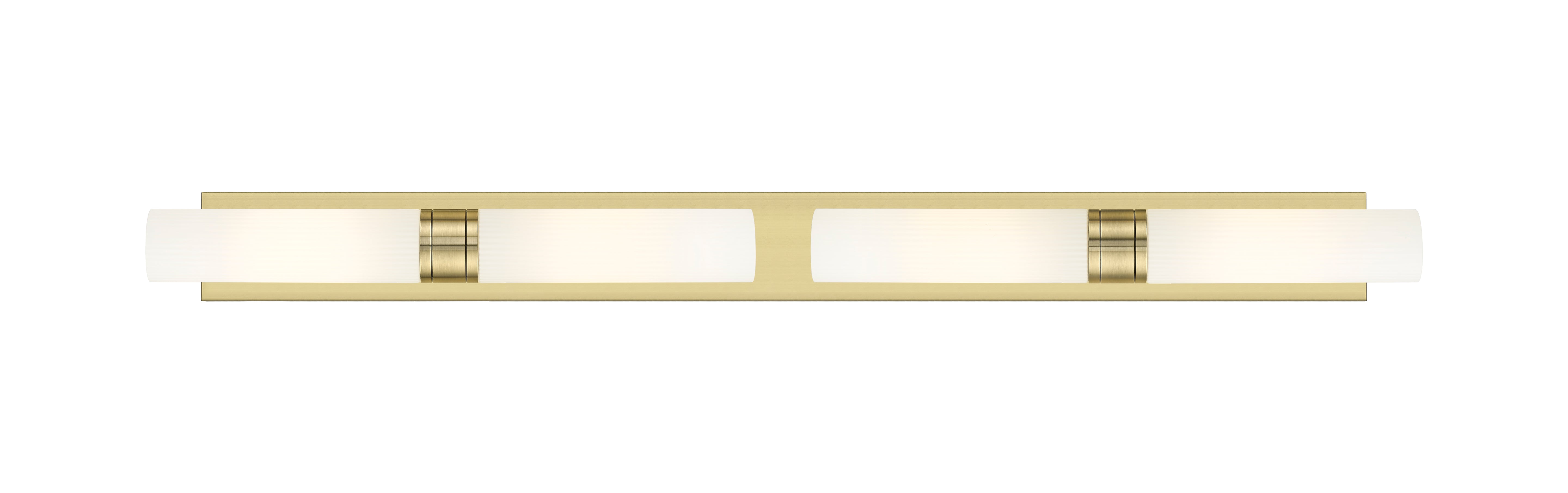 Downtown Urban Linear Bath Vanity Light Brass