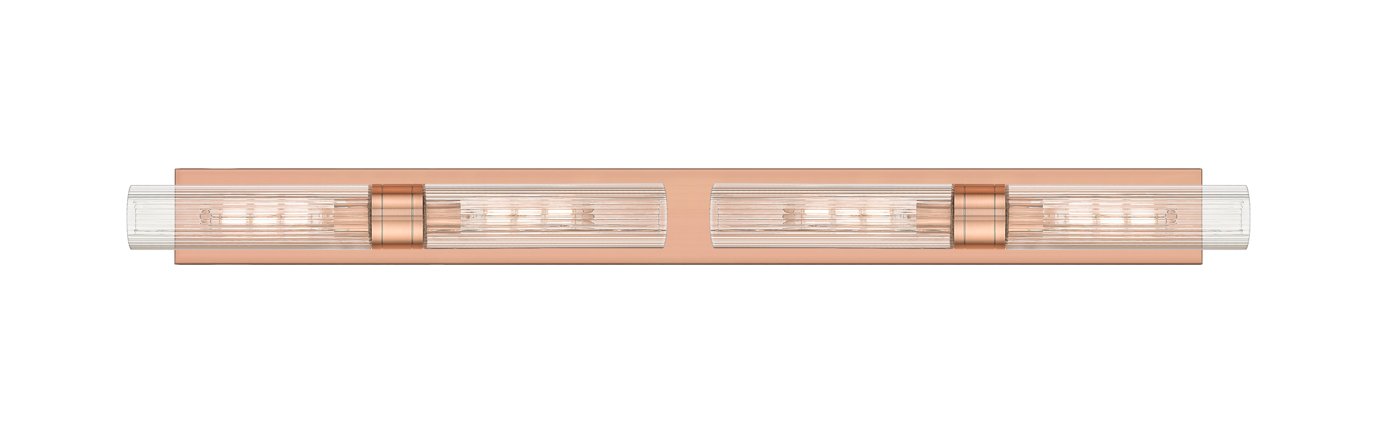 Downtown Urban Linear Bath Vanity Light Brass