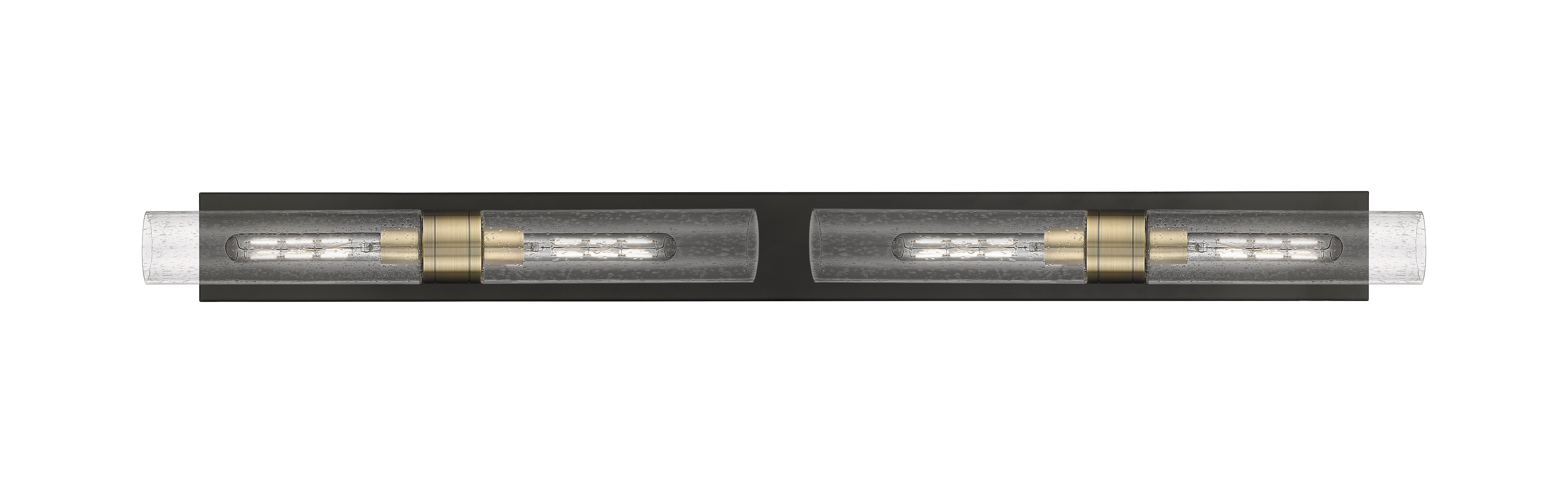 Downtown Urban Linear Bath Vanity Light Brass