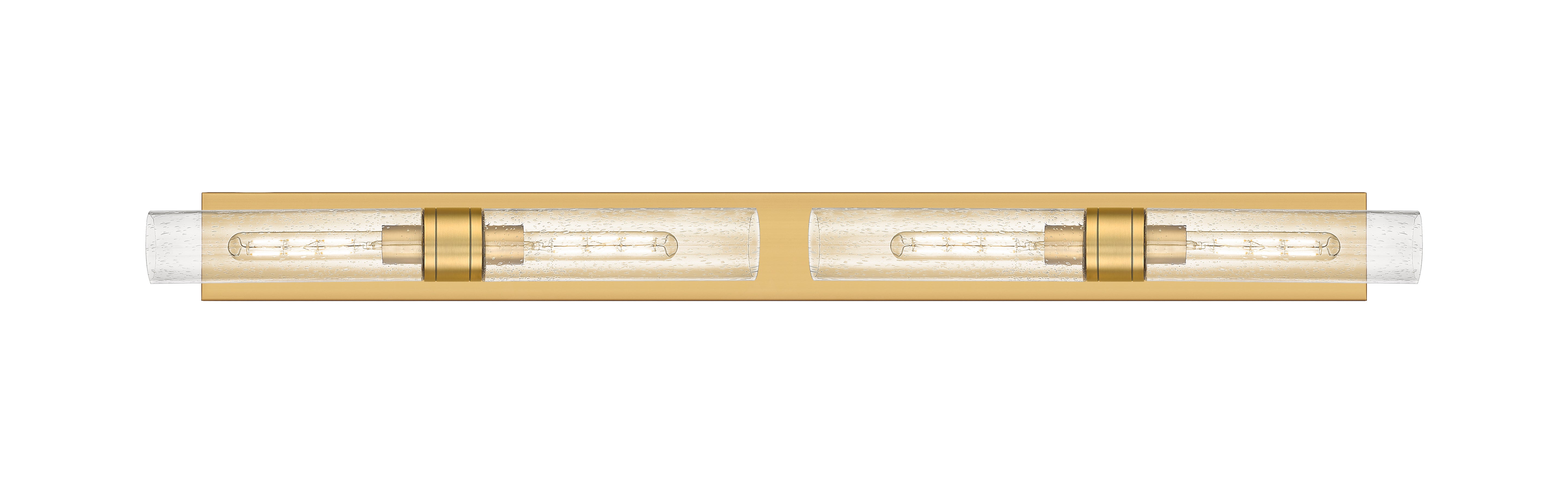 Downtown Urban Linear Bath Vanity Light Brass