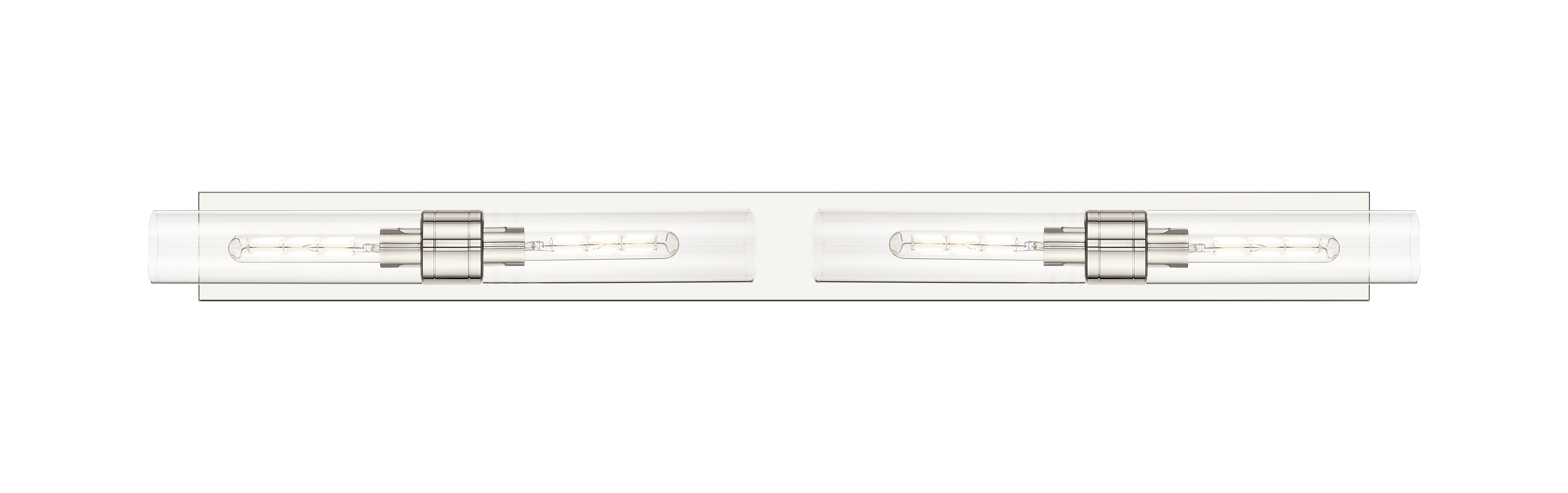 Downtown Urban Linear Bath Vanity Light Brass