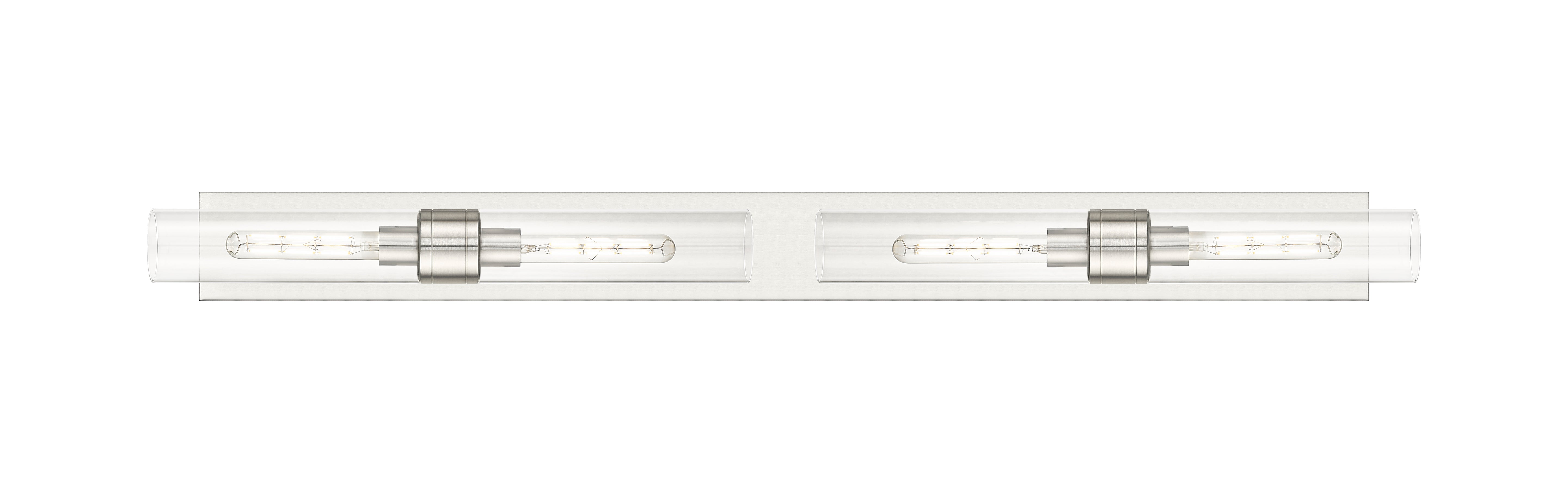 Downtown Urban Linear Bath Vanity Light Brass