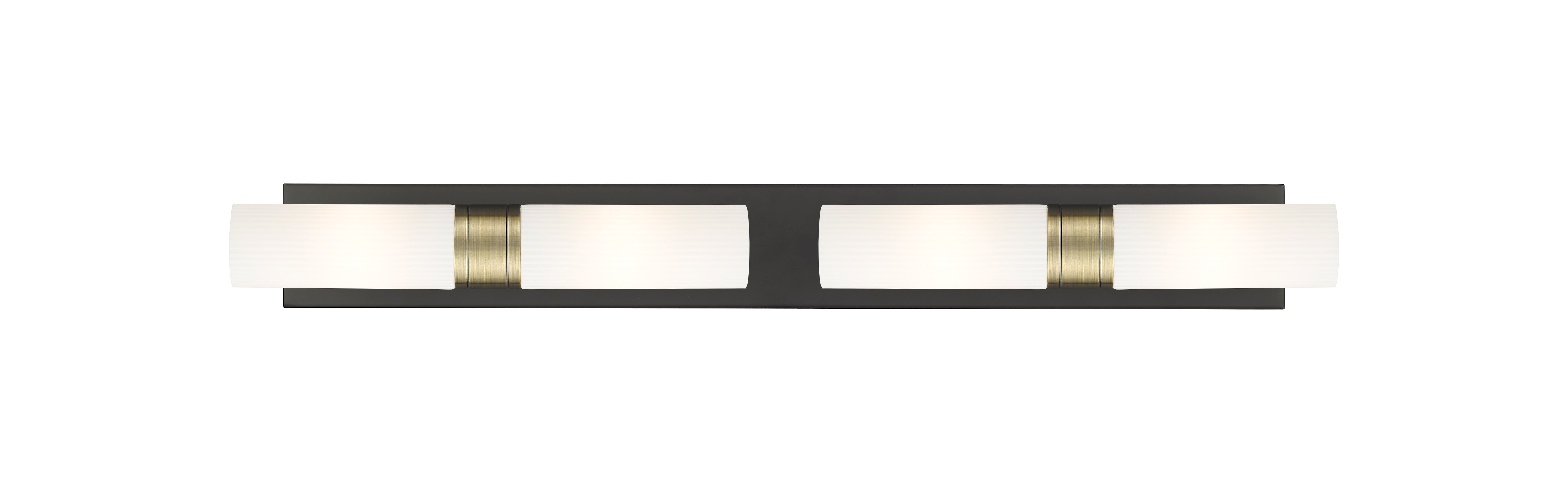 Downtown Urban Linear Bath Vanity Cast Brass