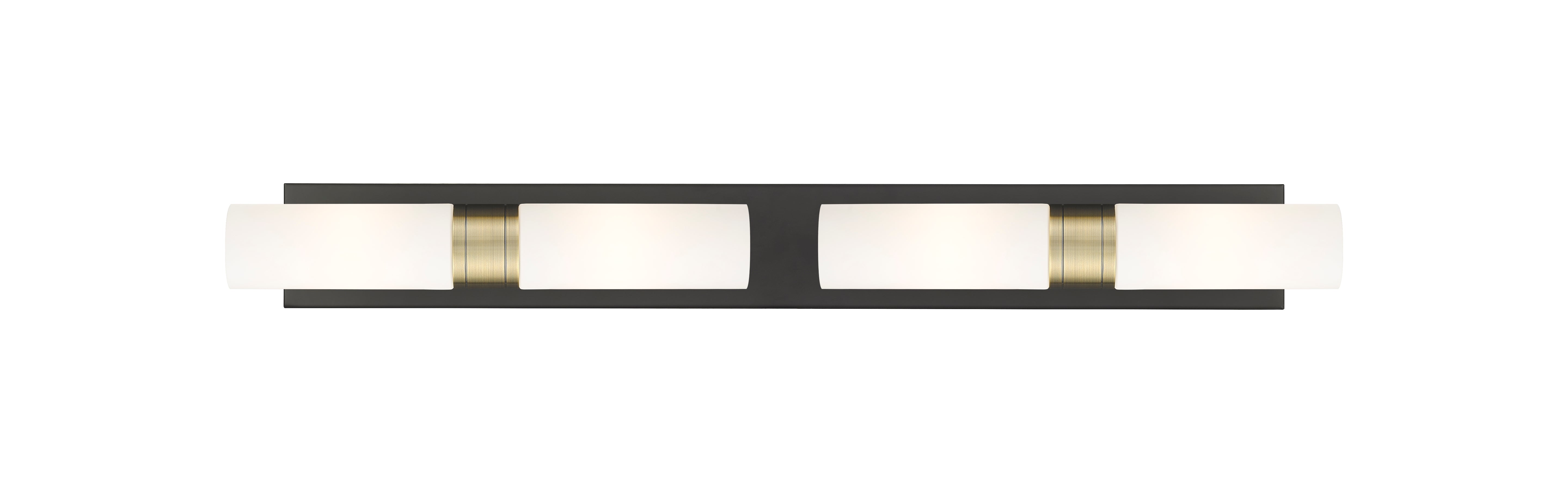 Downtown Urban Linear Bath Vanity Cast Brass