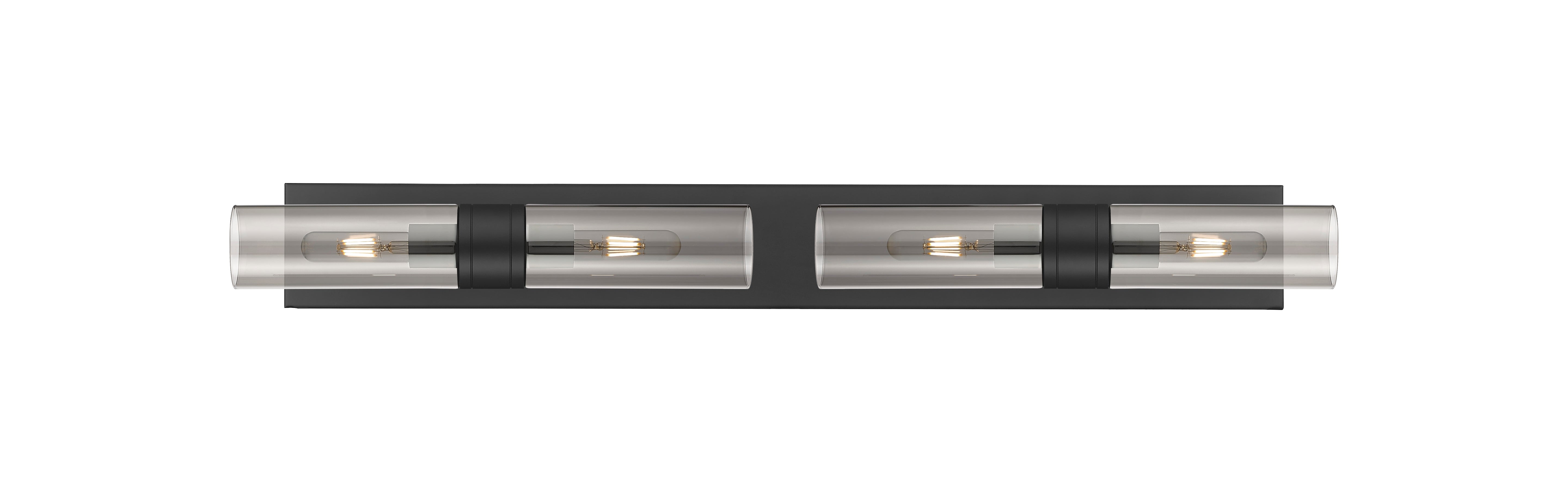 Downtown Urban Linear Bath Vanity Cast Brass
