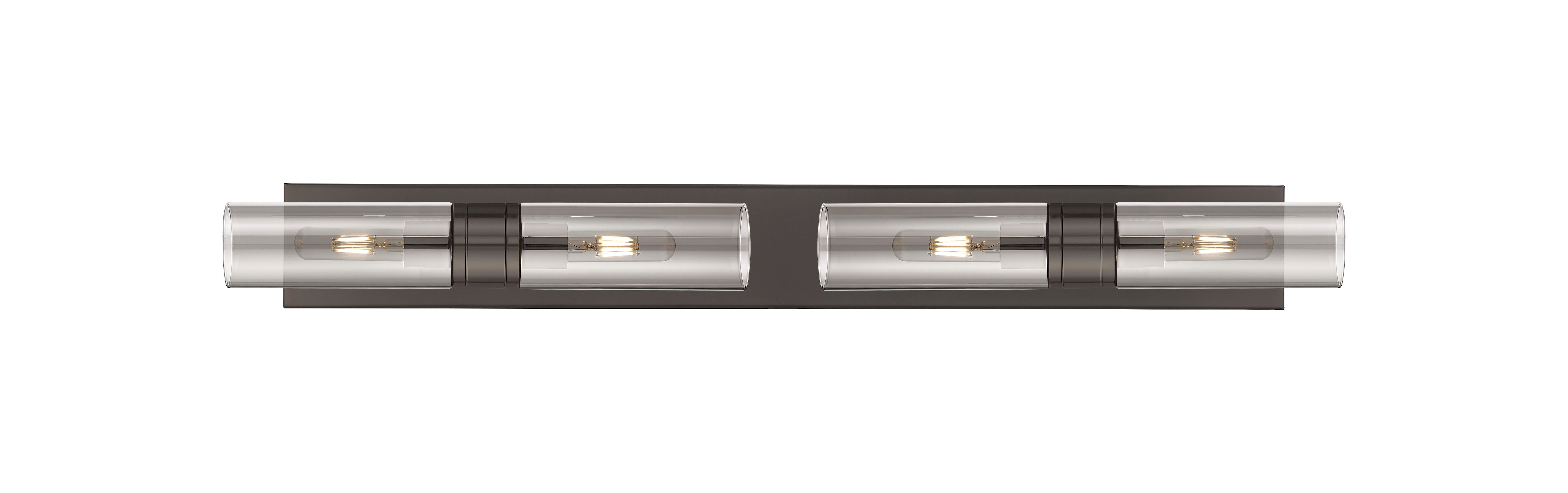 Downtown Urban Linear Bath Vanity Cast Brass