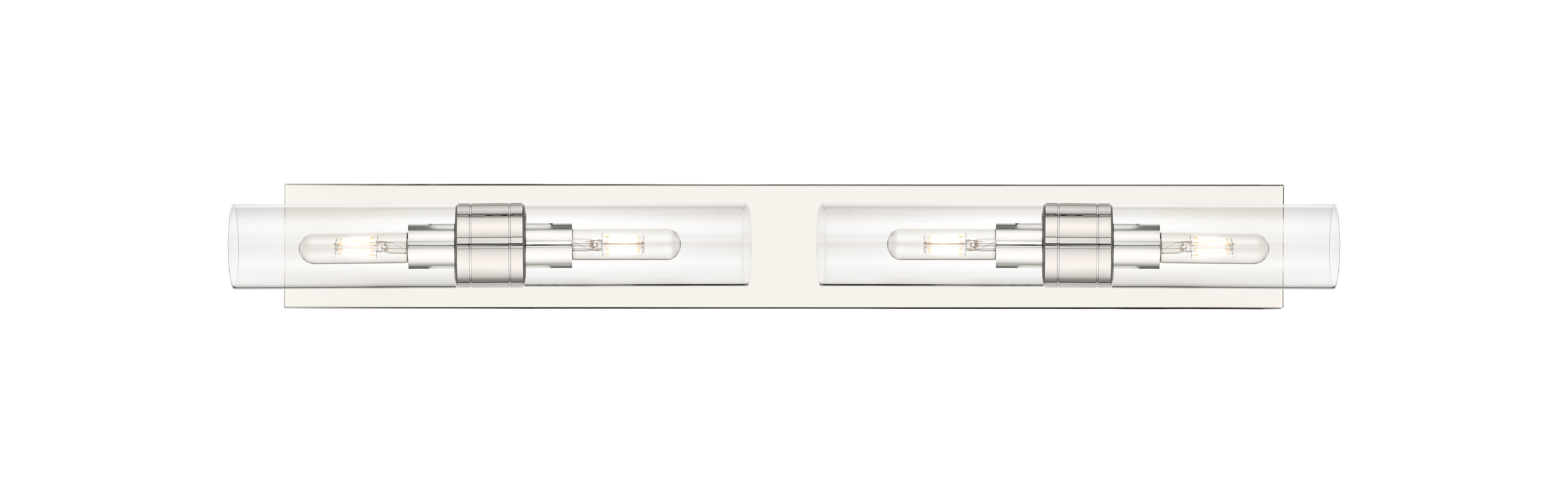 Downtown Urban Linear Bath Vanity Cast Brass