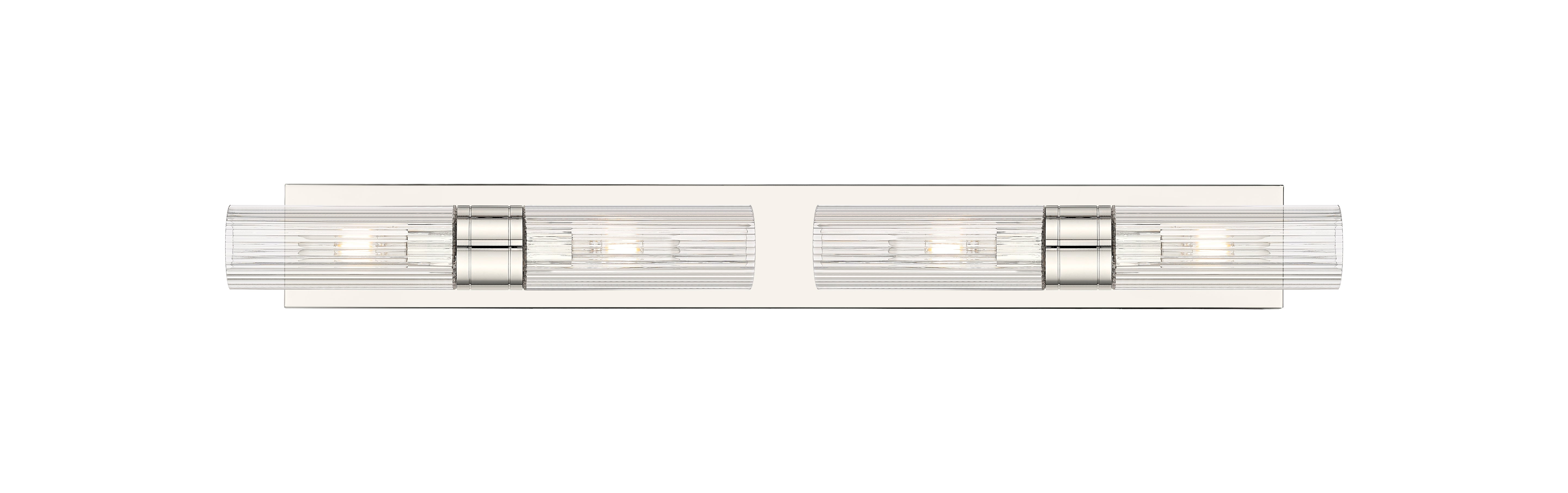 Downtown Urban Linear Bath Vanity Cast Brass